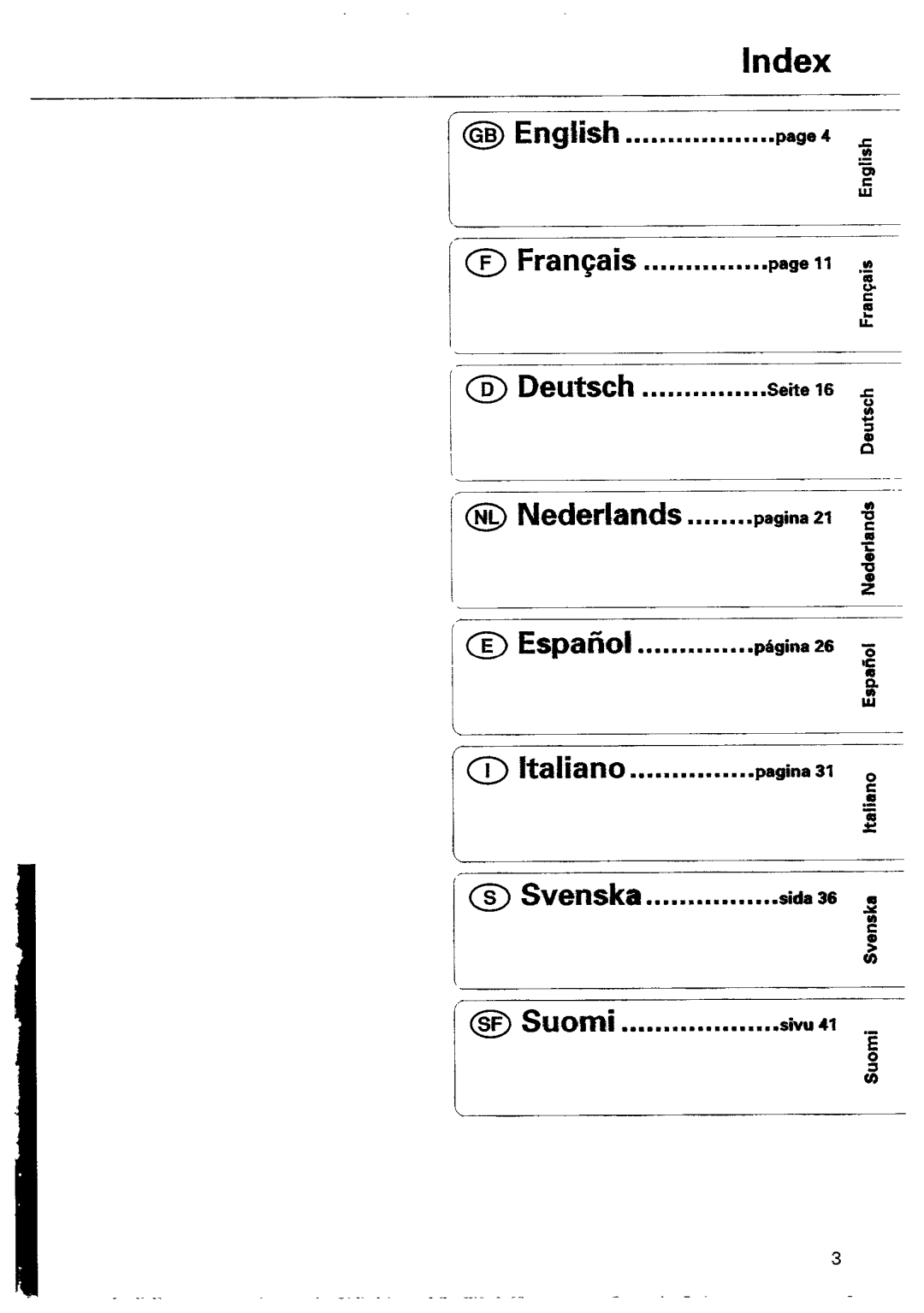 Philips AJ 3630/04 manual 