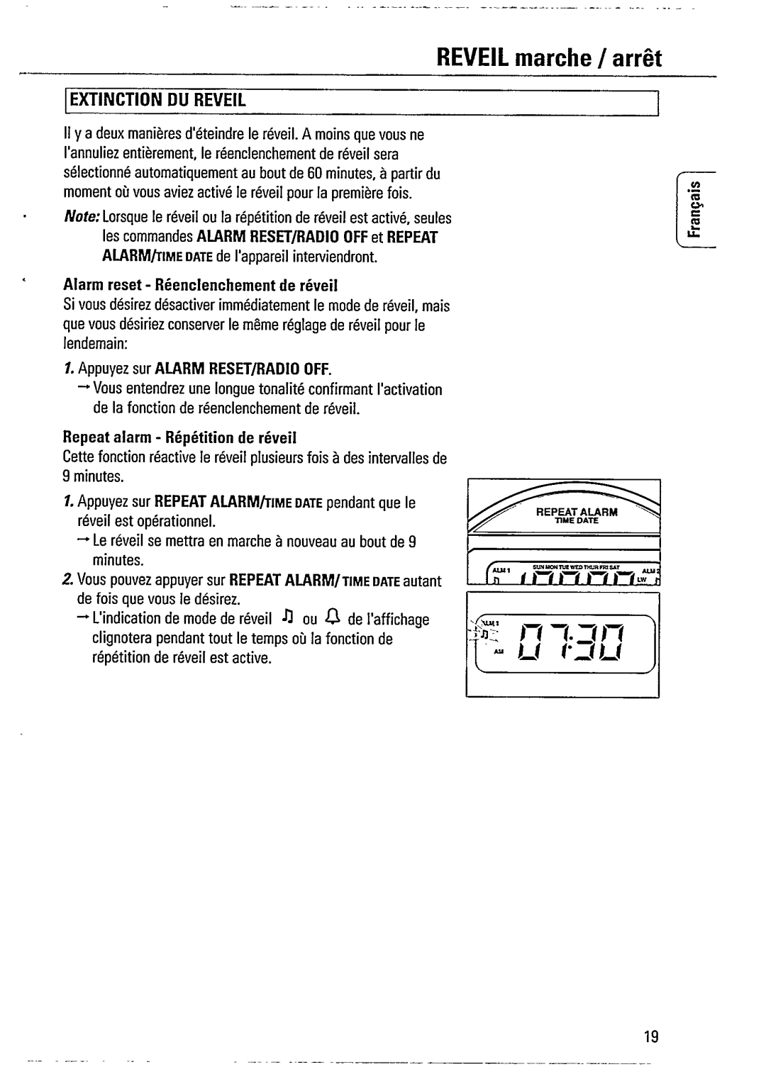 Philips AJ 3720/00, AJ 3720SR/00 manual 