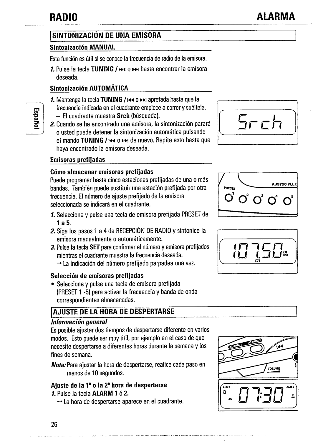 Philips AJ 3720/01 manual 