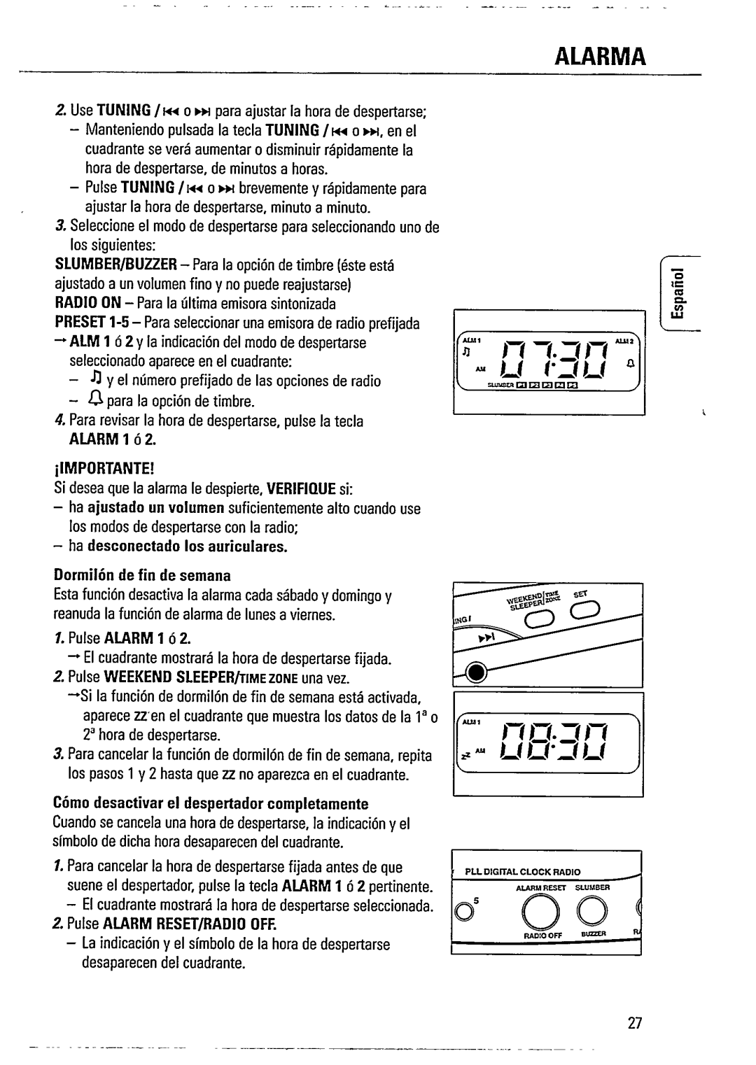 Philips AJ 3720/01 manual 