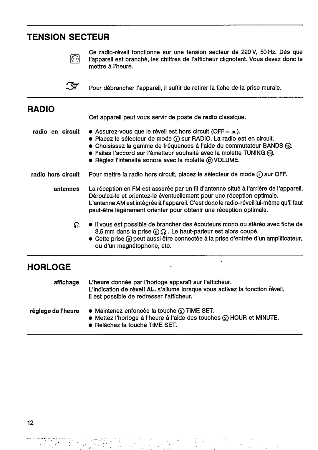 Philips AJ 3800, AJ 3802 manual 