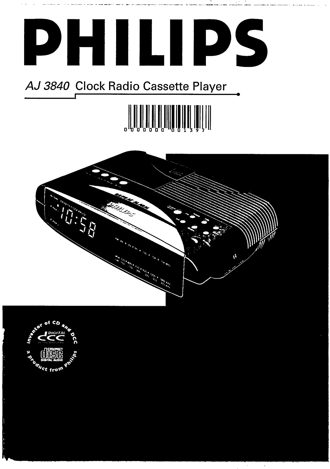 Philips AJ 3840 manual 