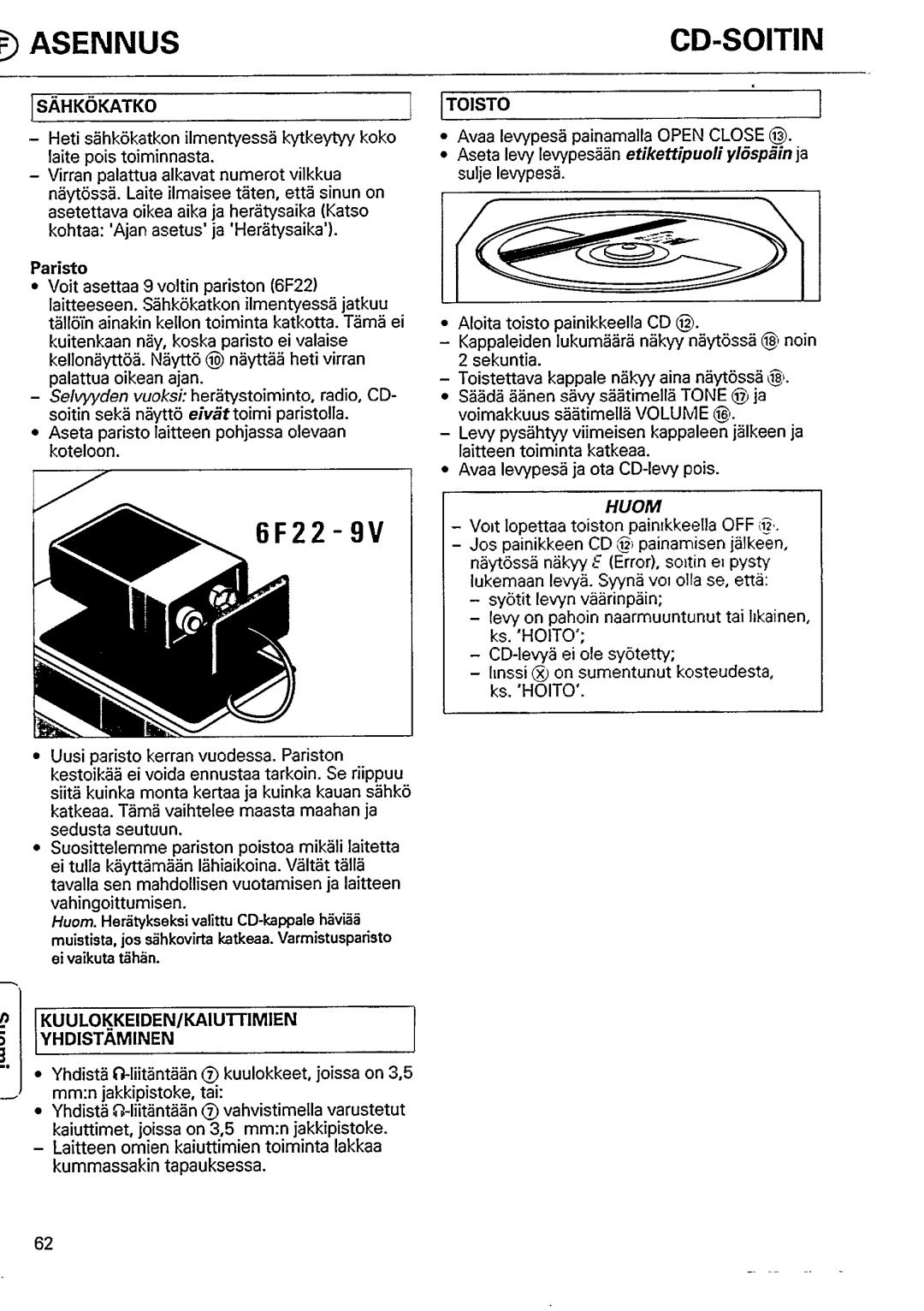 Philips AJ 3930/00 manual 