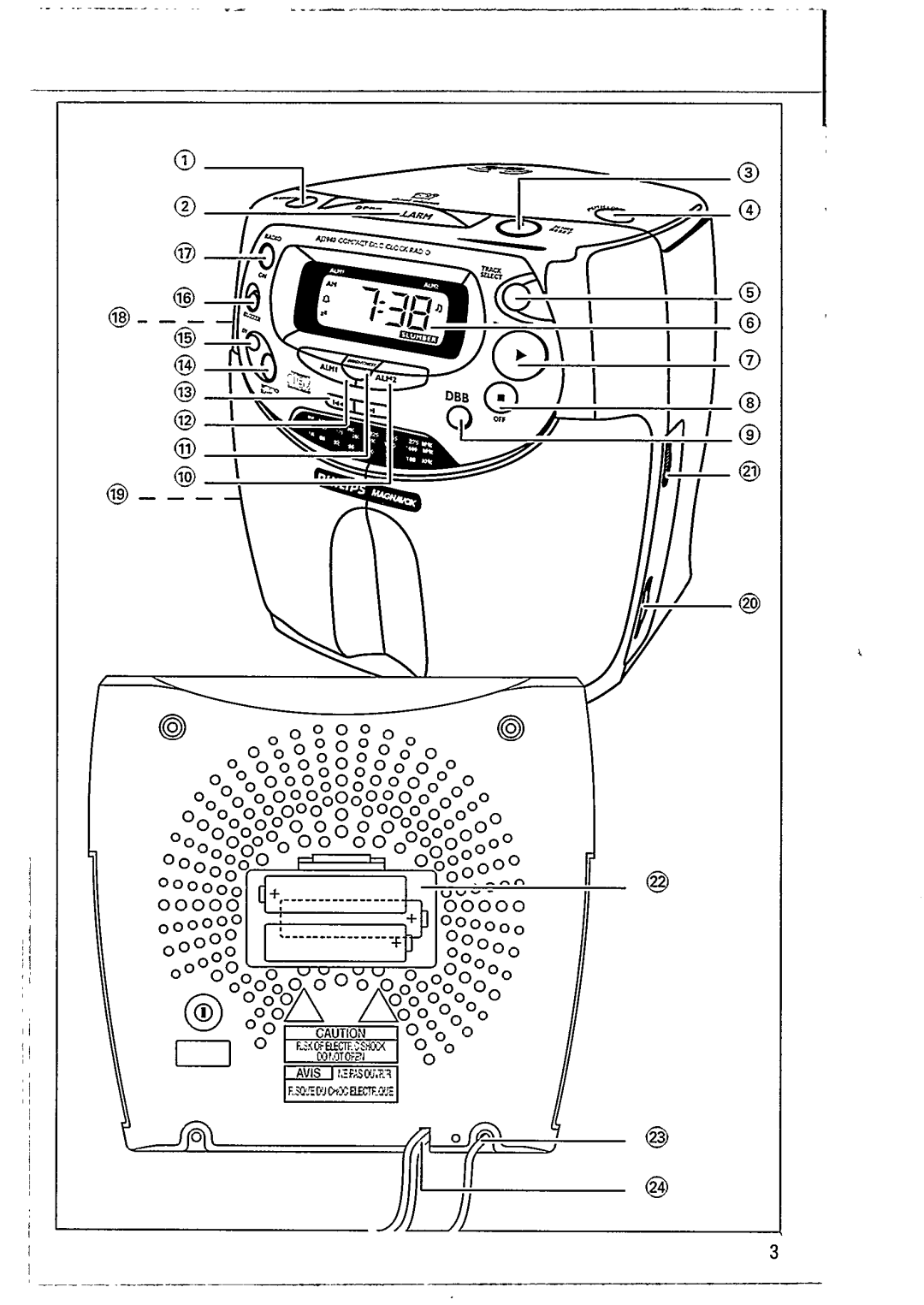 Philips AJ 3940/17 manual 