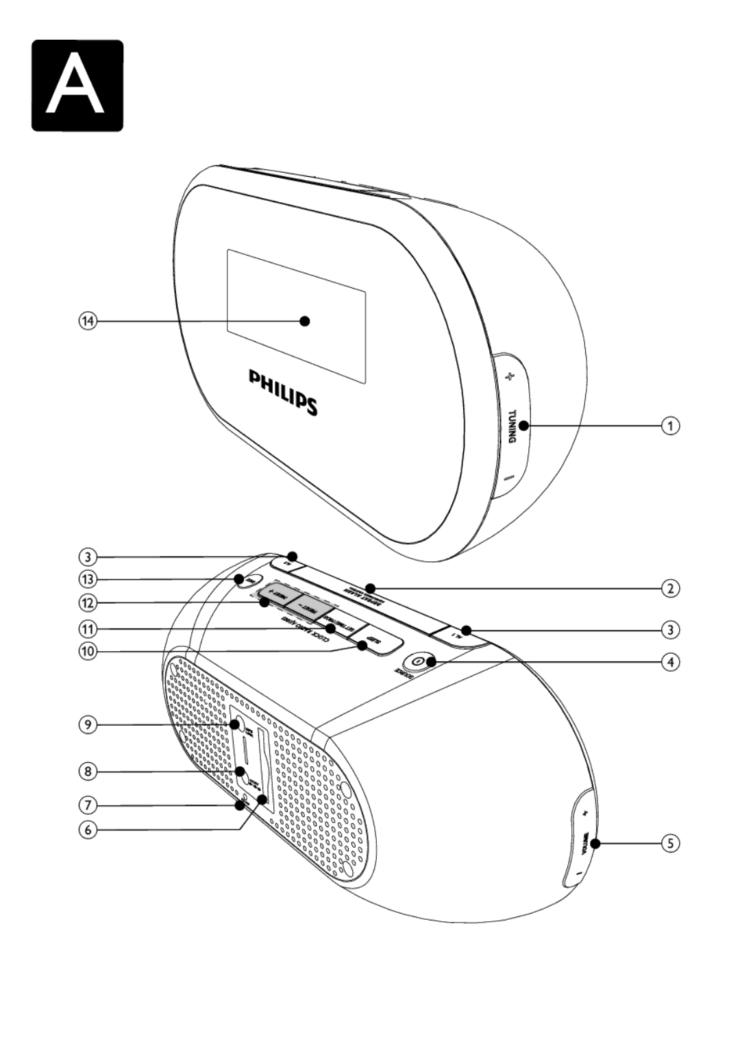 Philips AJ1003/12 user manual 