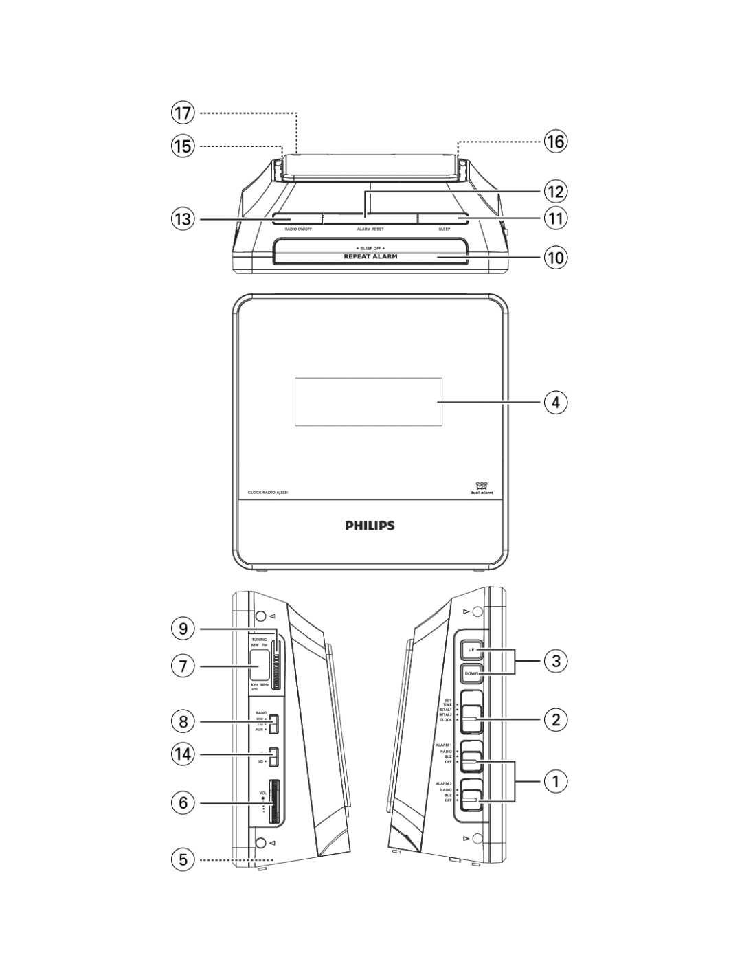 Philips AJ3231/79 user manual 