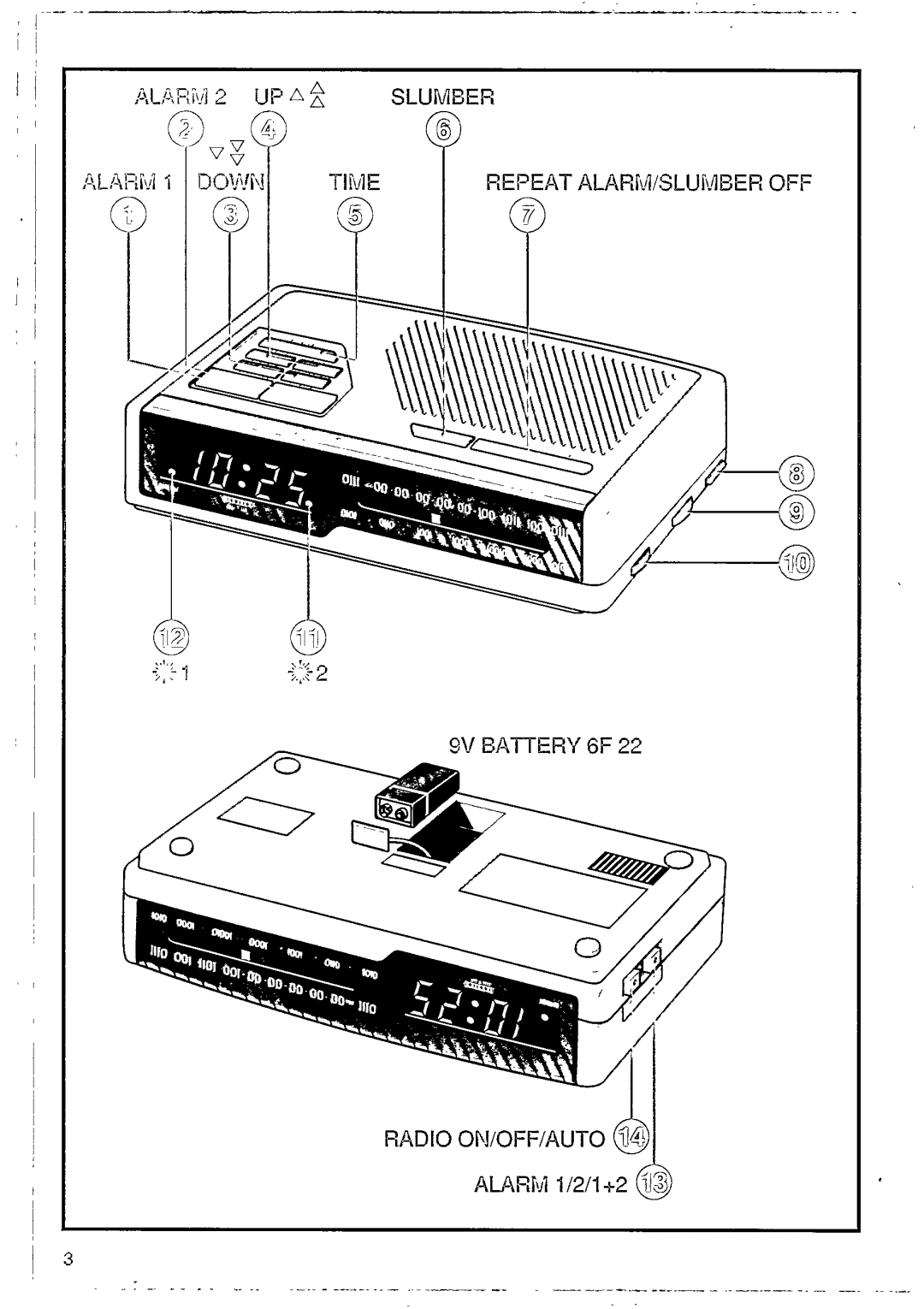 Philips AJ 3282/04, AJ3280/04 manual 