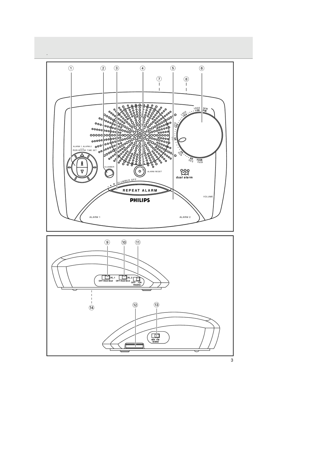 Philips AJ3290/04 manual @ # 