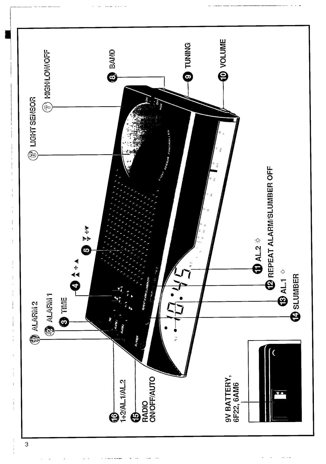 Philips AJ3600/05, AJ3602/05 manual 