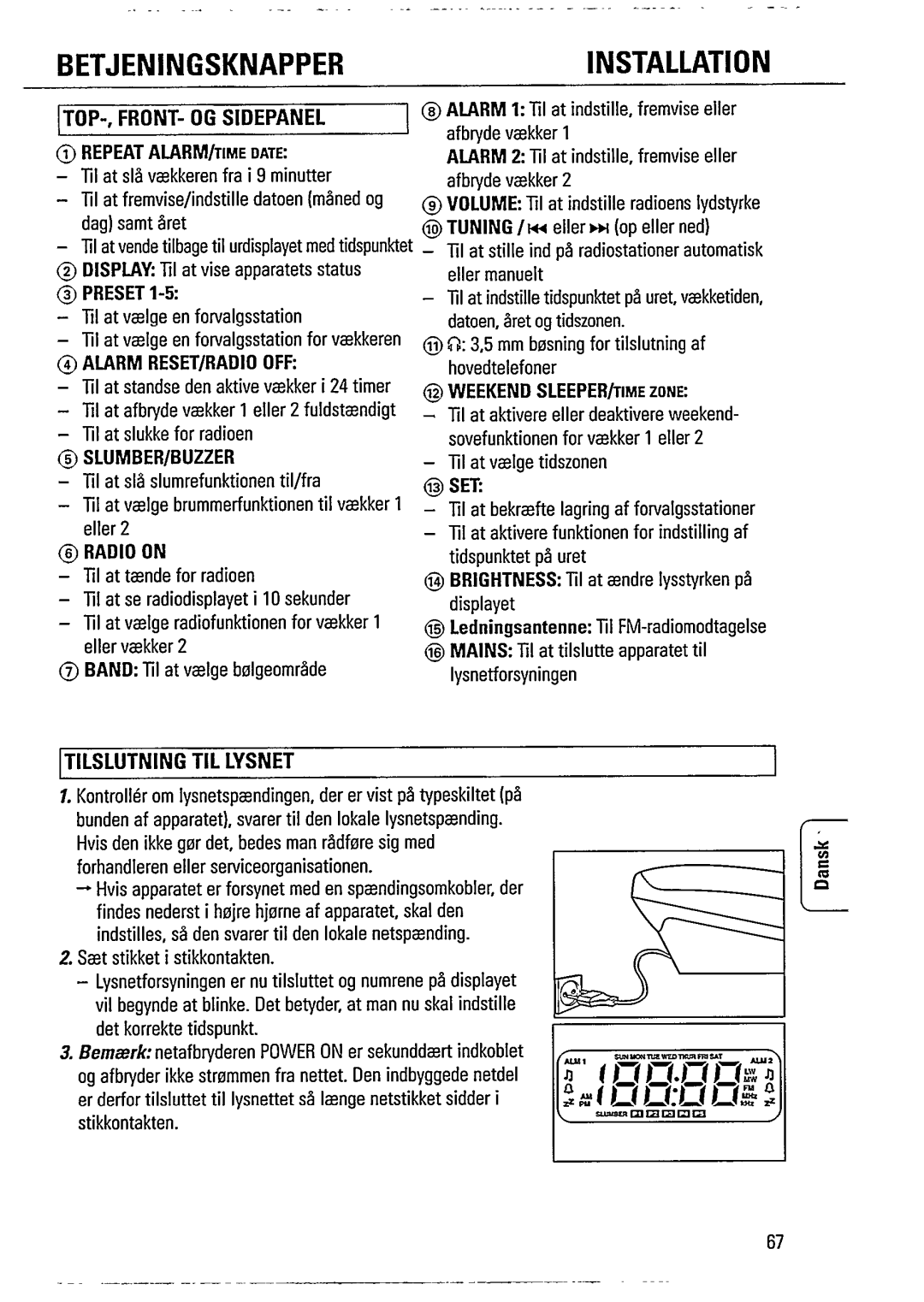 Philips AJ3720 manual 