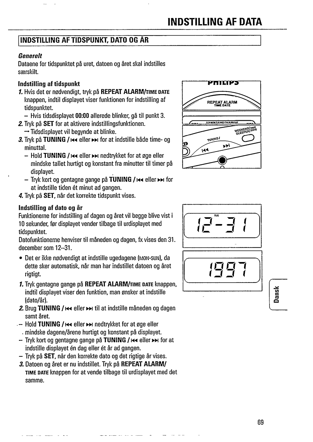 Philips AJ3720 manual 