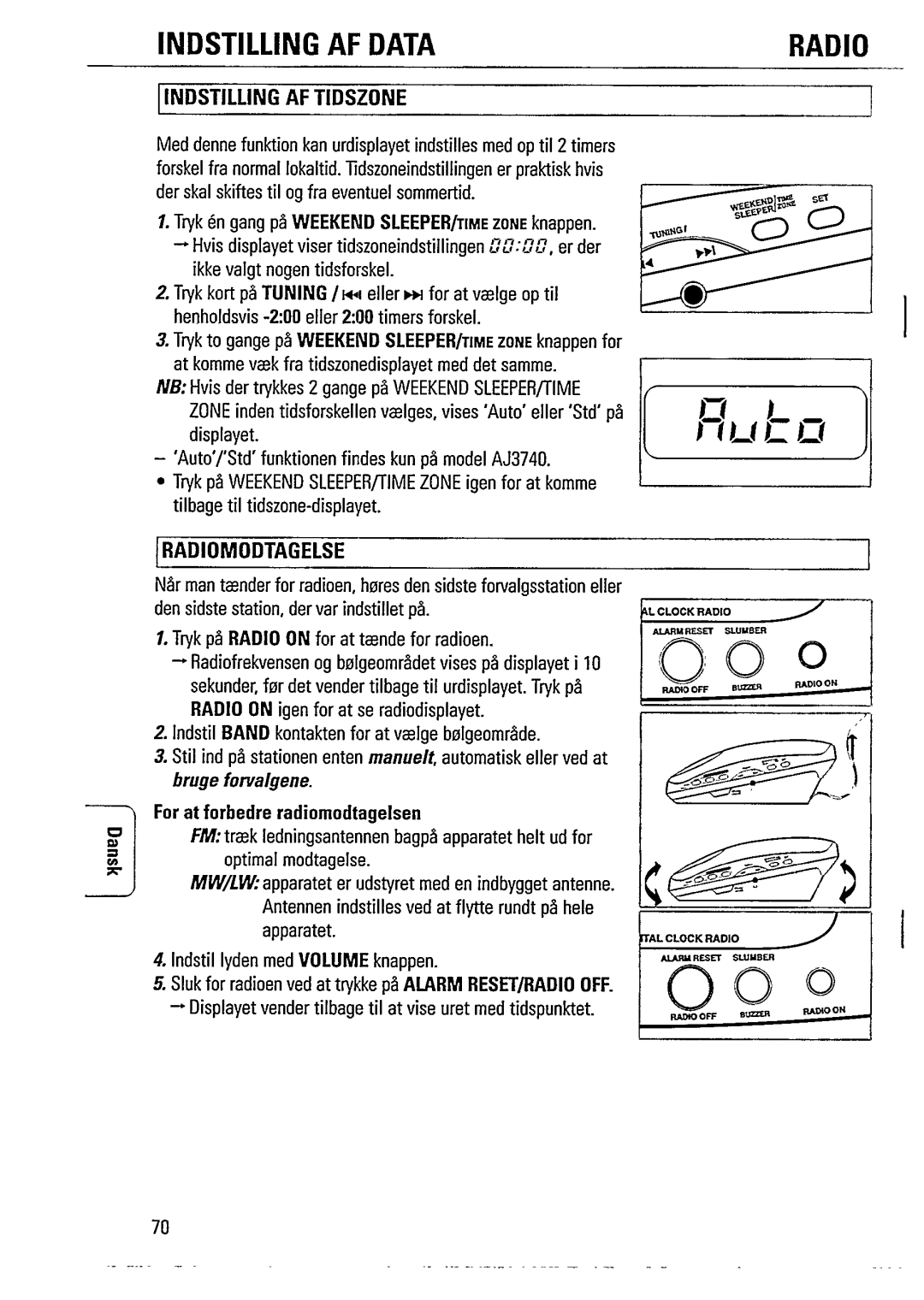 Philips AJ3720 manual 