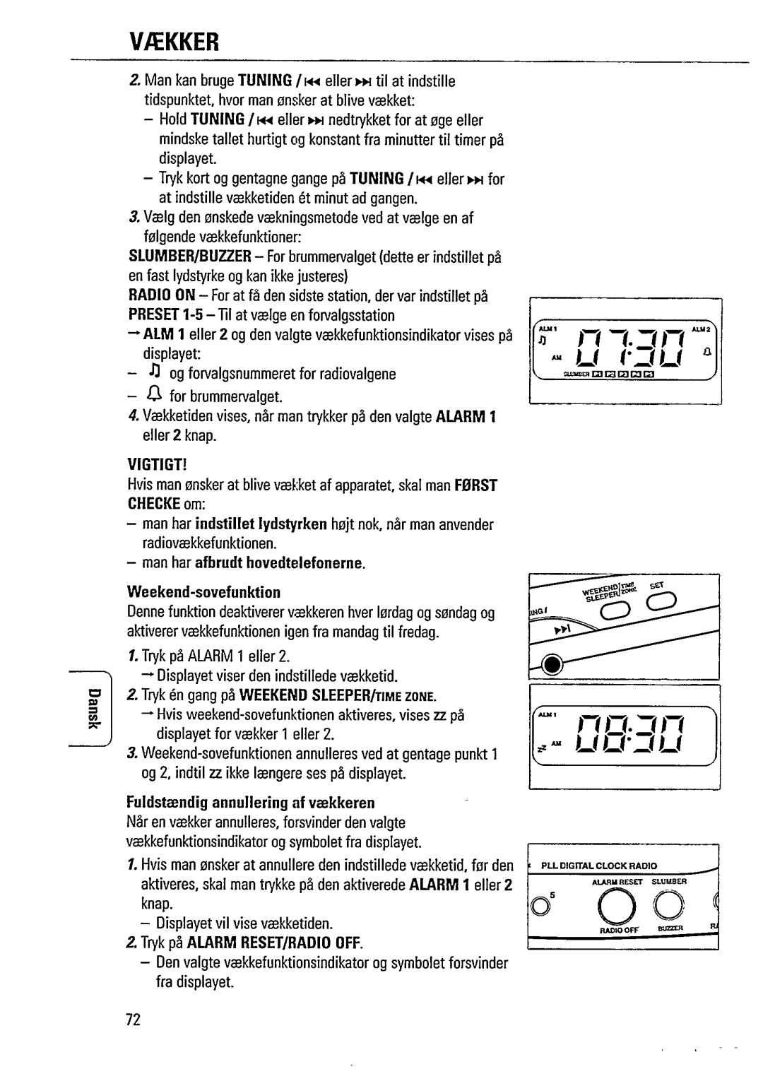 Philips AJ3720 manual 