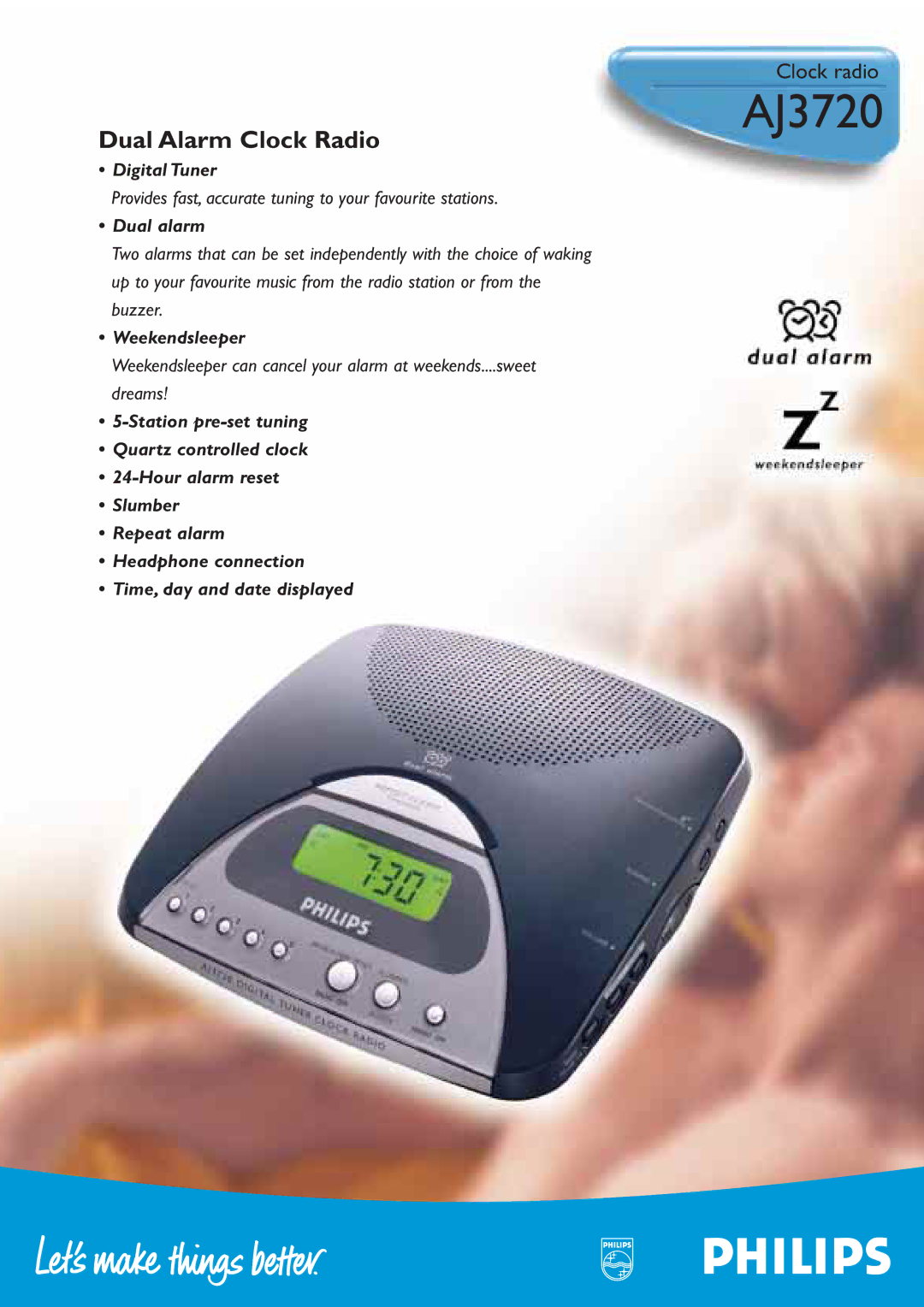 Philips AJ3720/17 manual 