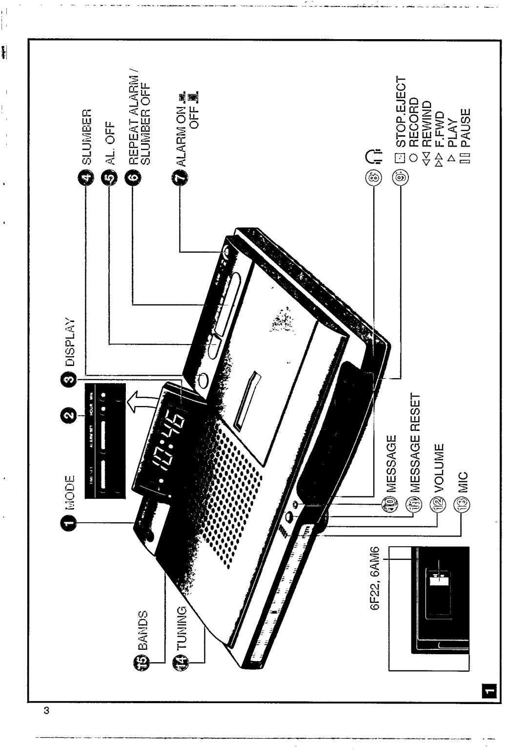 Philips AJ3802/05 manual 