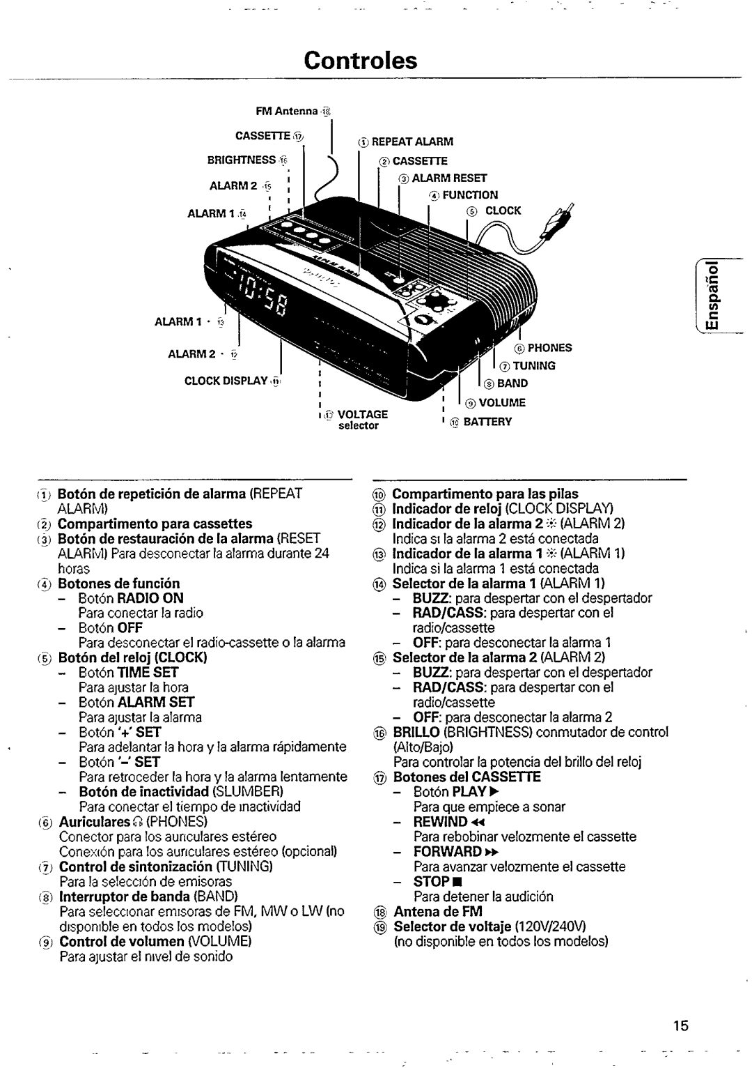 Philips AJ3840/00M manual 