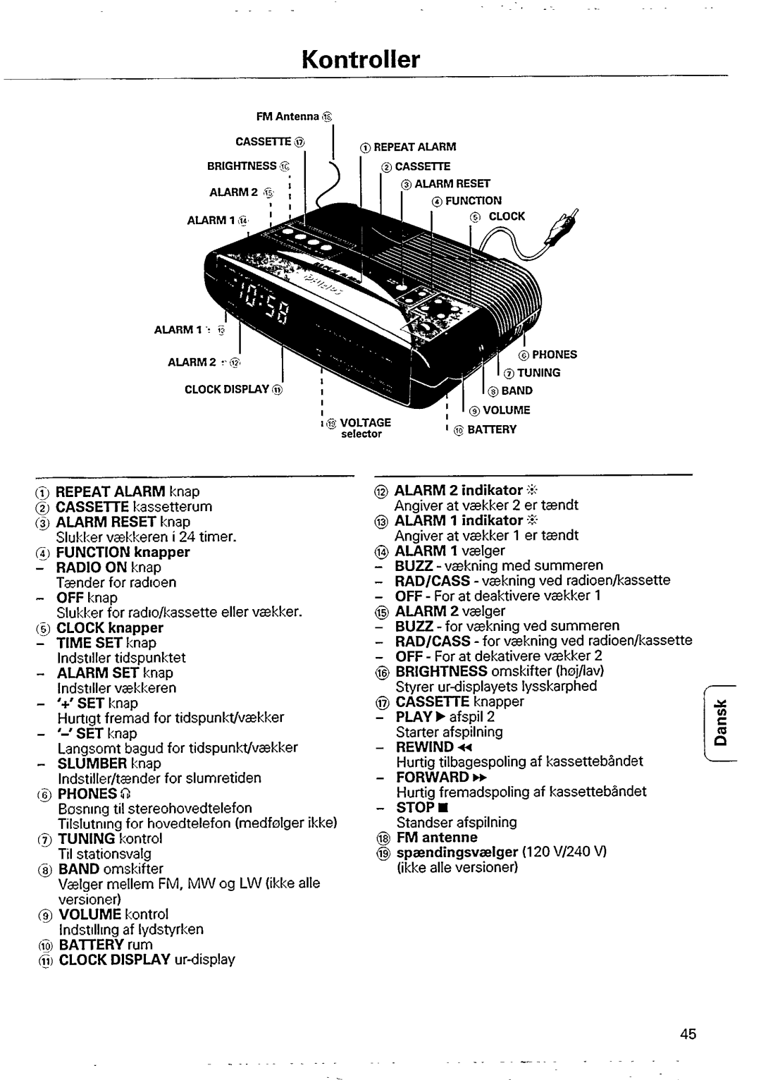 Philips AJ3840/17 manual 