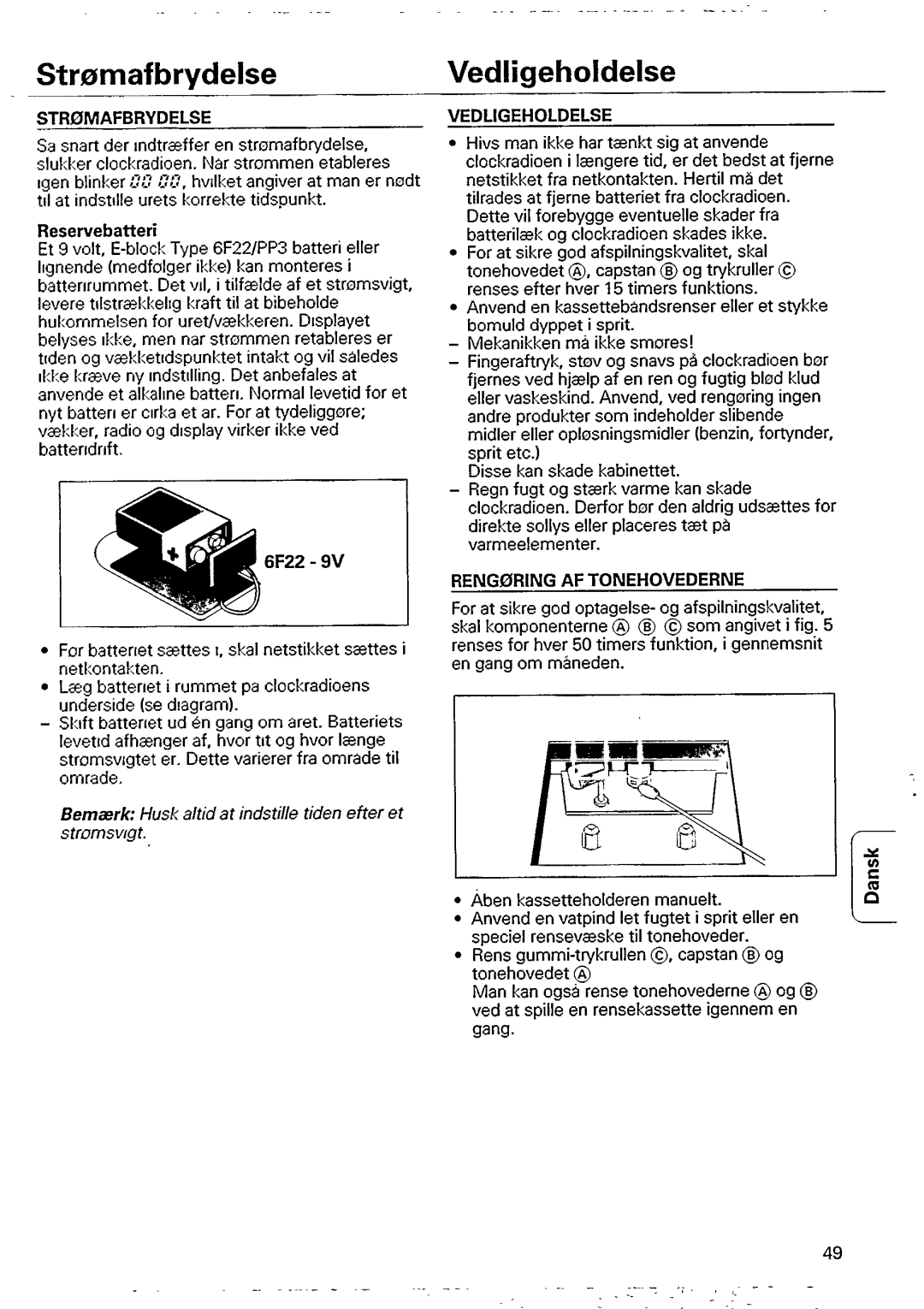 Philips AJ3840/17 manual 