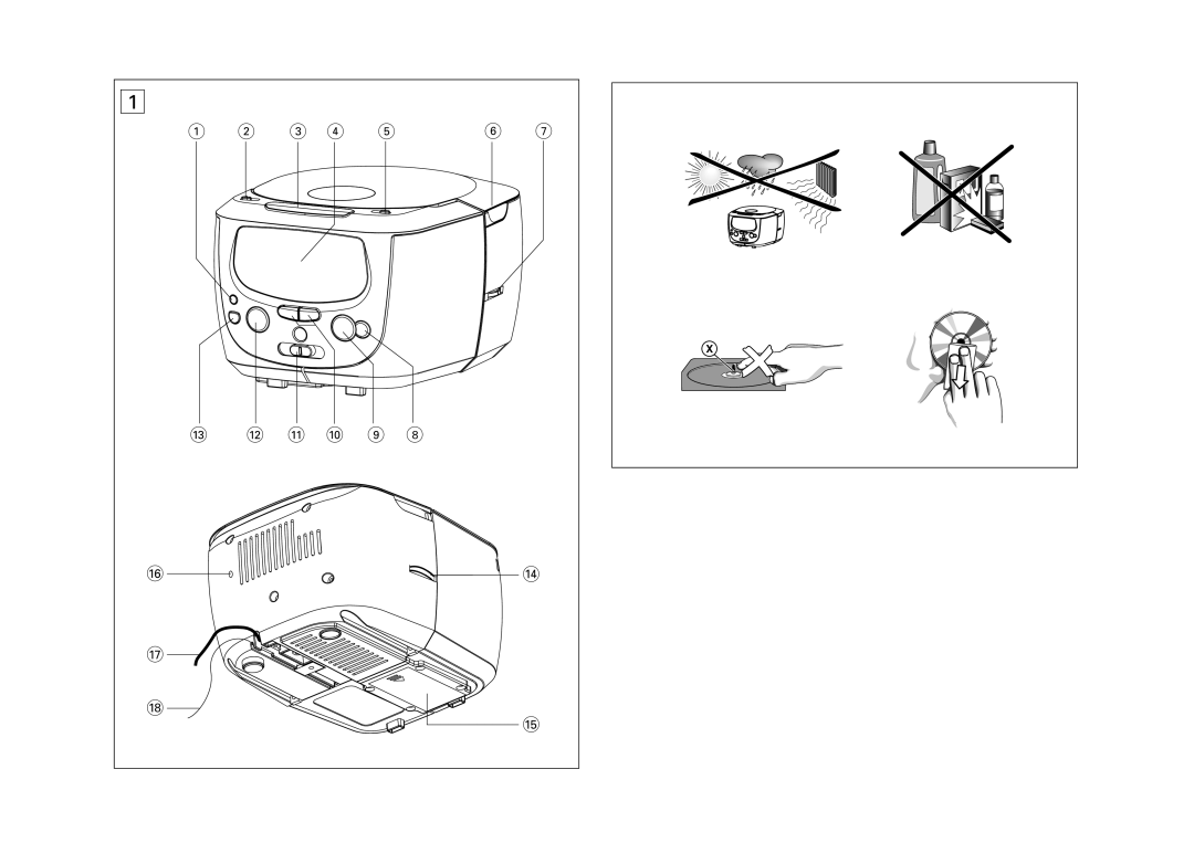 Philips AJ3910 manual 