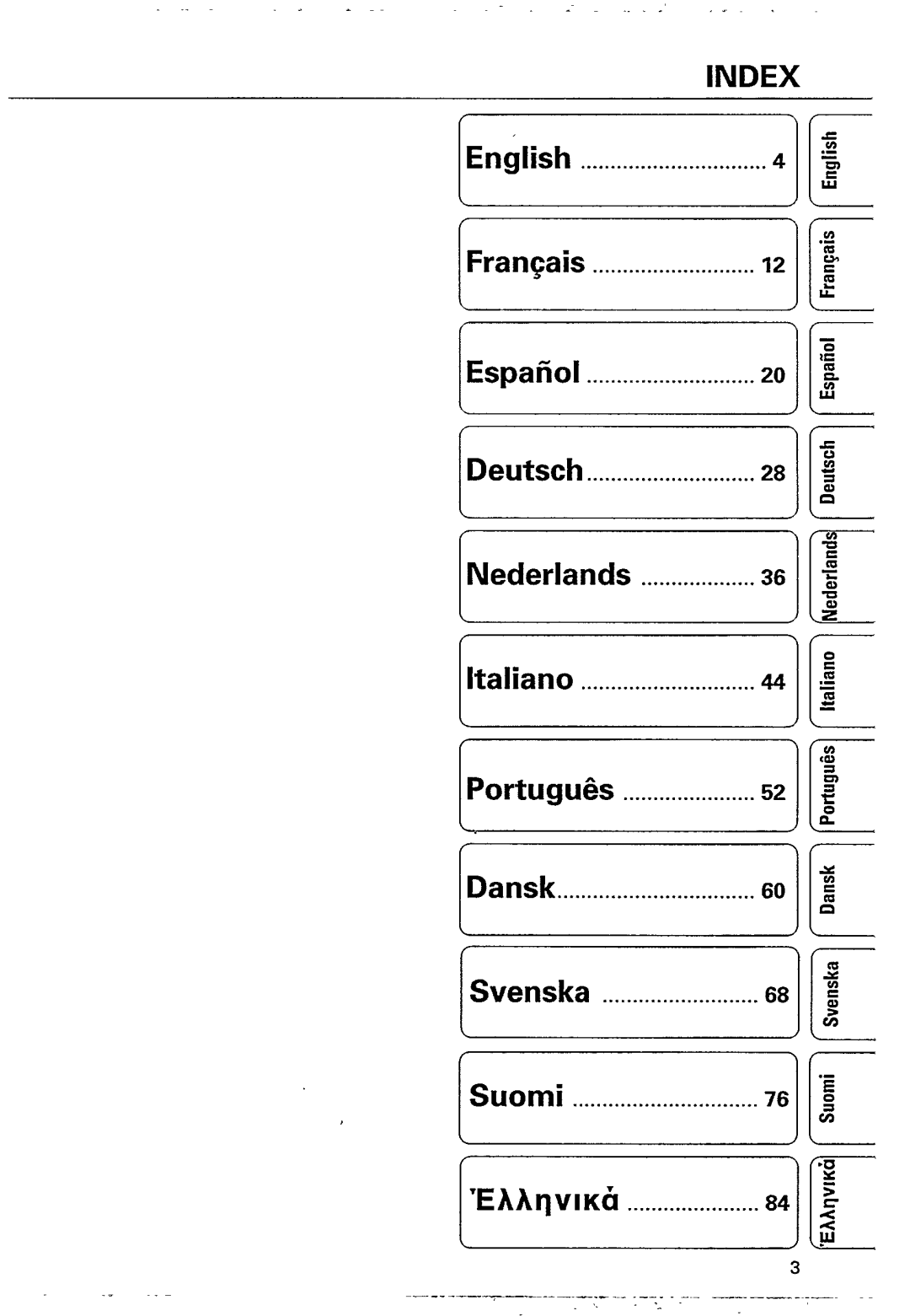 Philips AJ3920 manual 