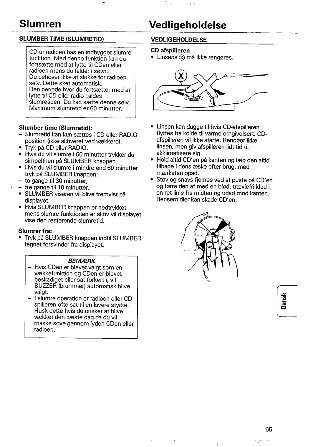 Philips AJ3920 manual 