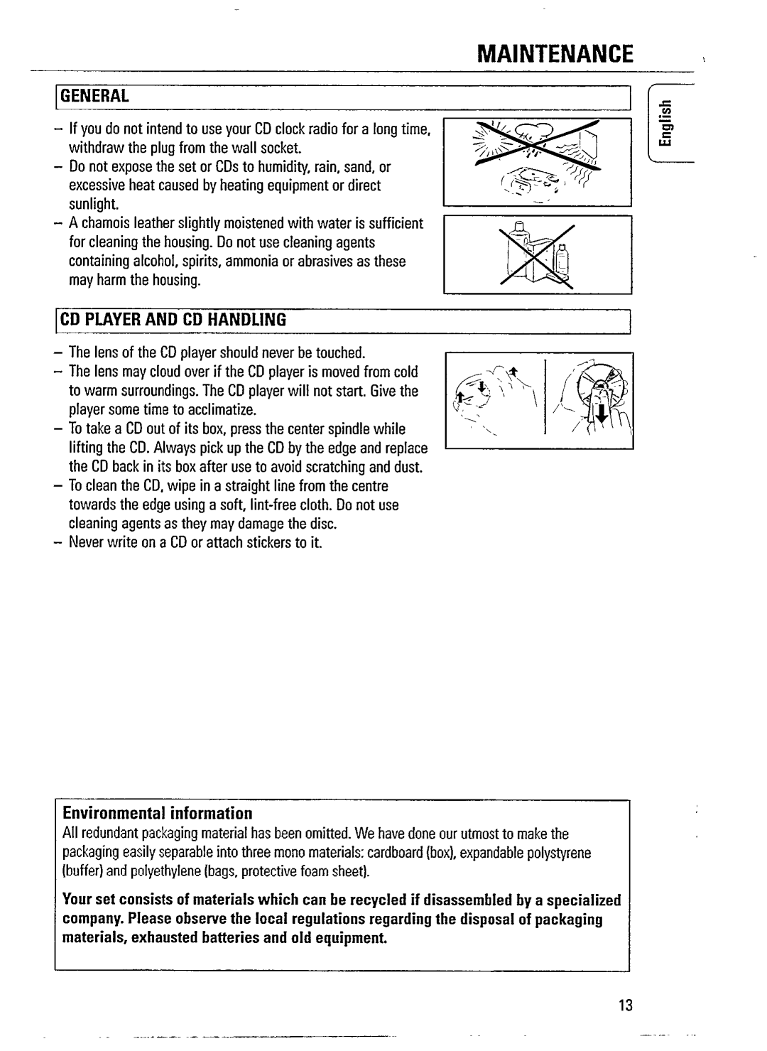 Philips AJ3925 manual 