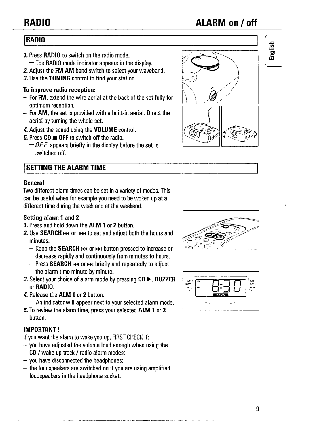 Philips AJ3925 manual 