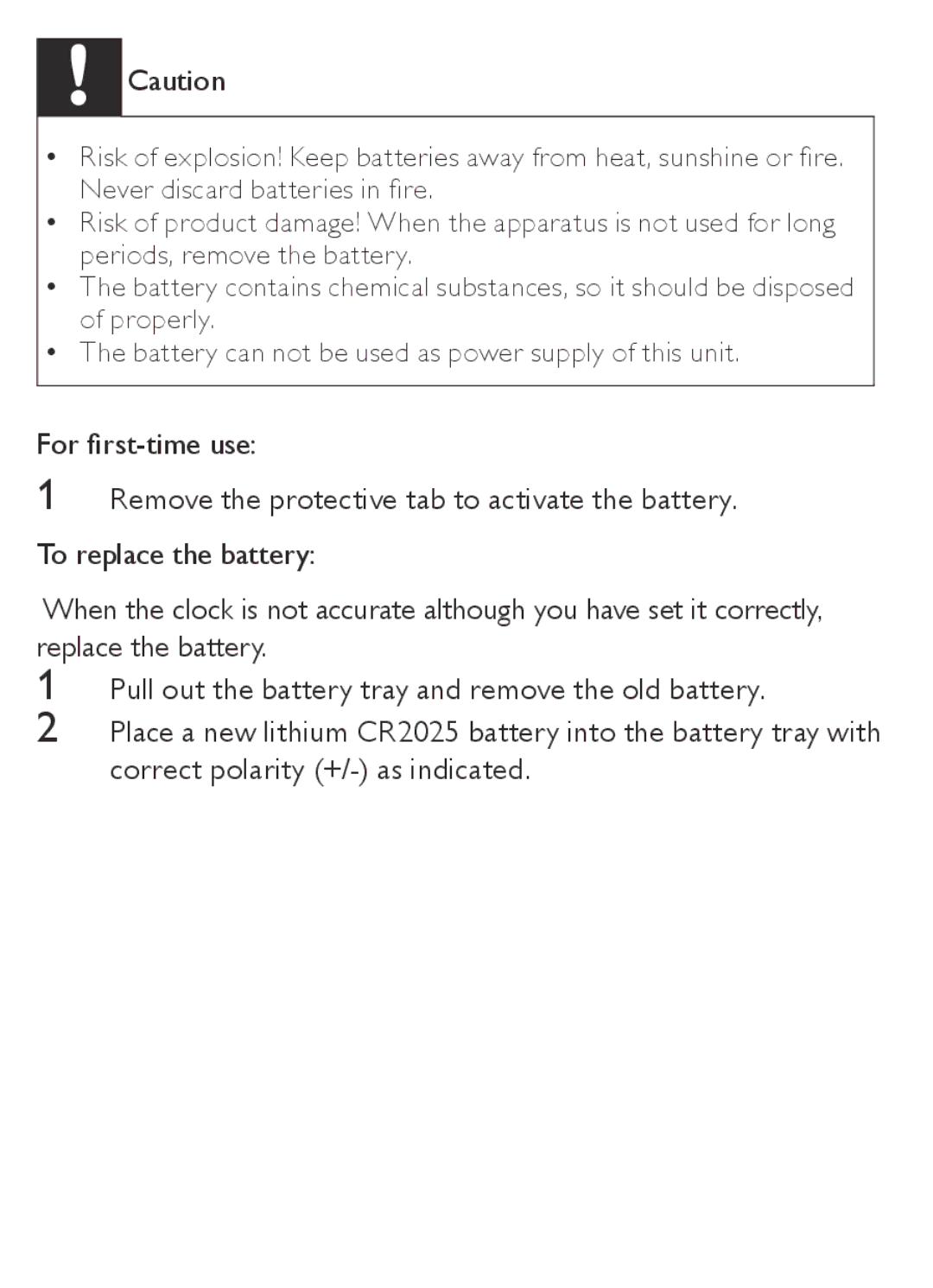 Philips AJB1002/05 user manual 