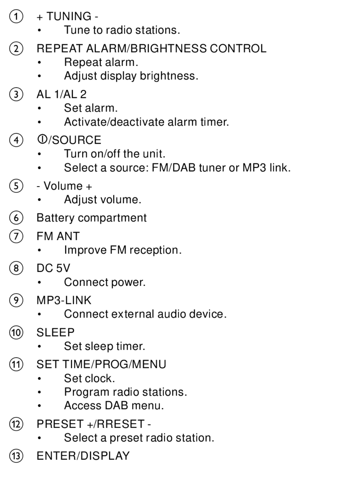 Philips AJB1002/79 user manual + Tuning 