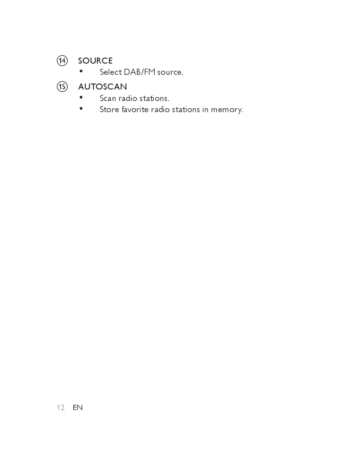 Philips AJB3552/05 user manual Source 