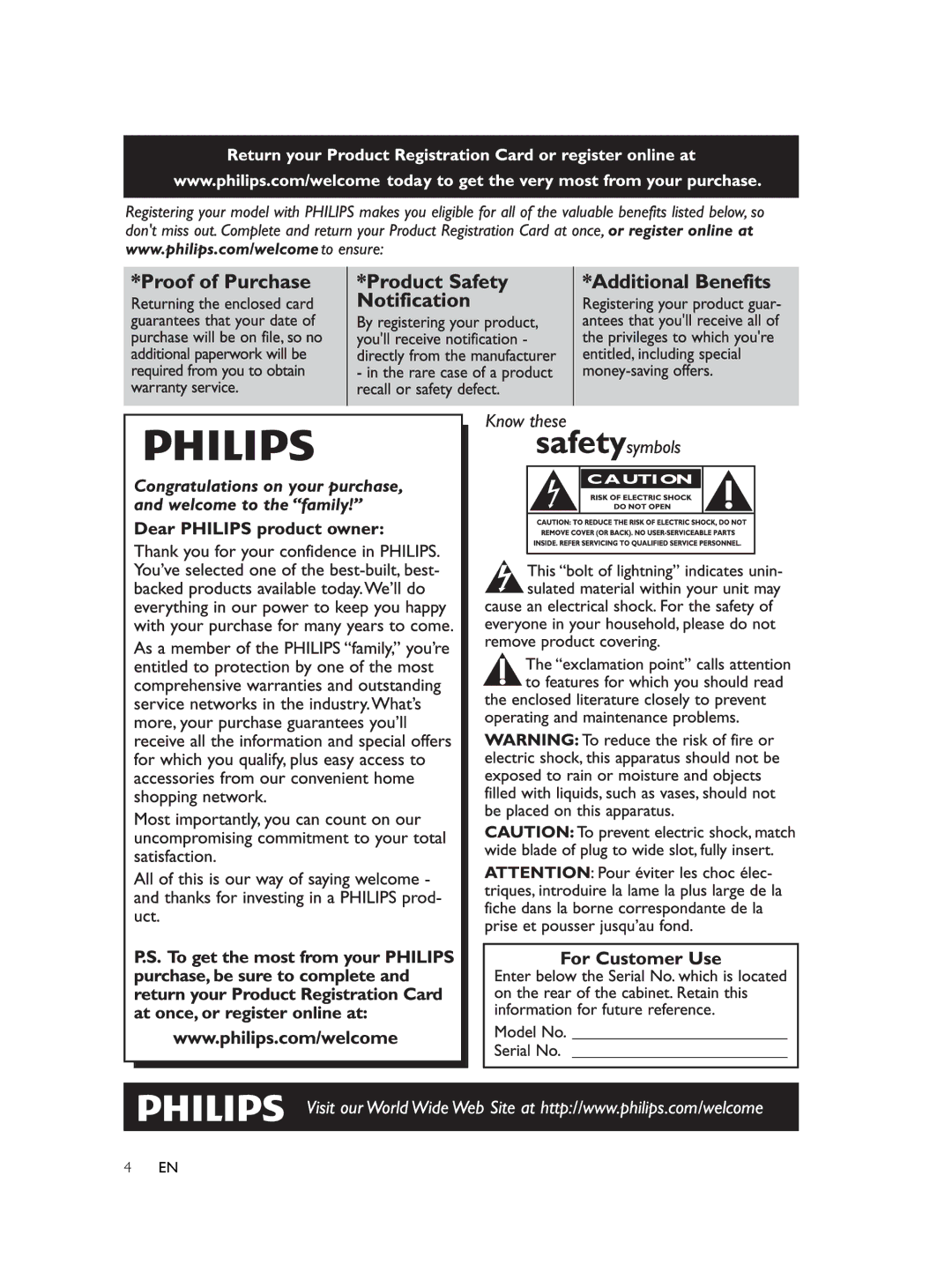 Philips AJL750/37 user manual 