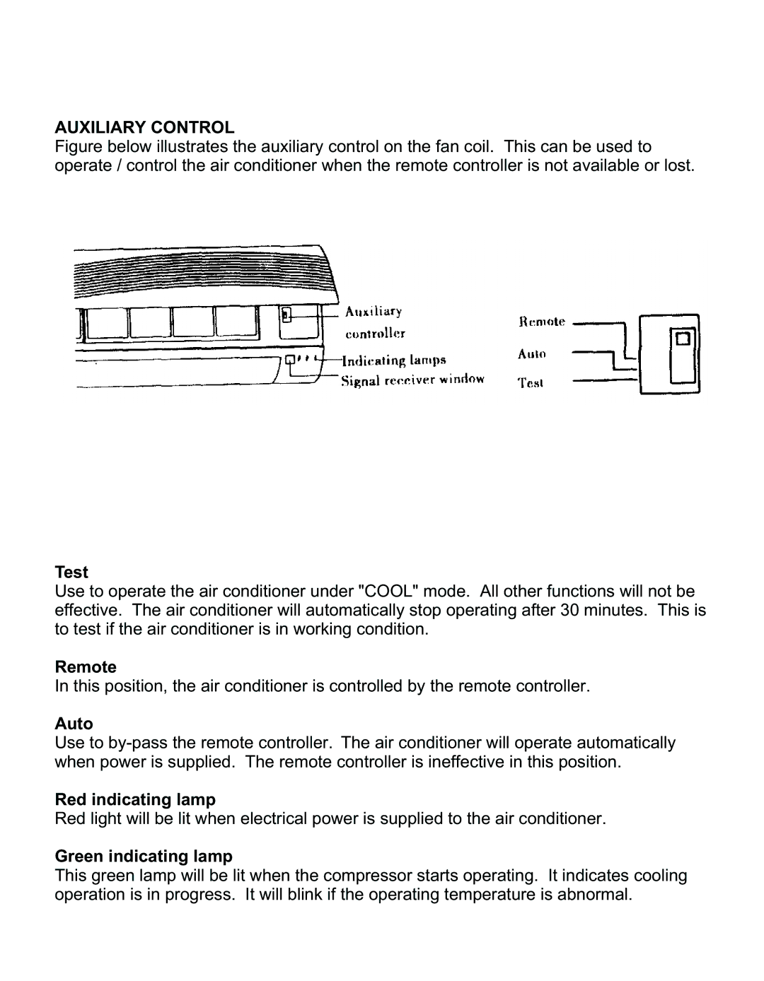 Philips AMC 45, AMW, AMC 60, AMC Series, AMC 30, AMC 25 installation instructions Auxiliary Control 