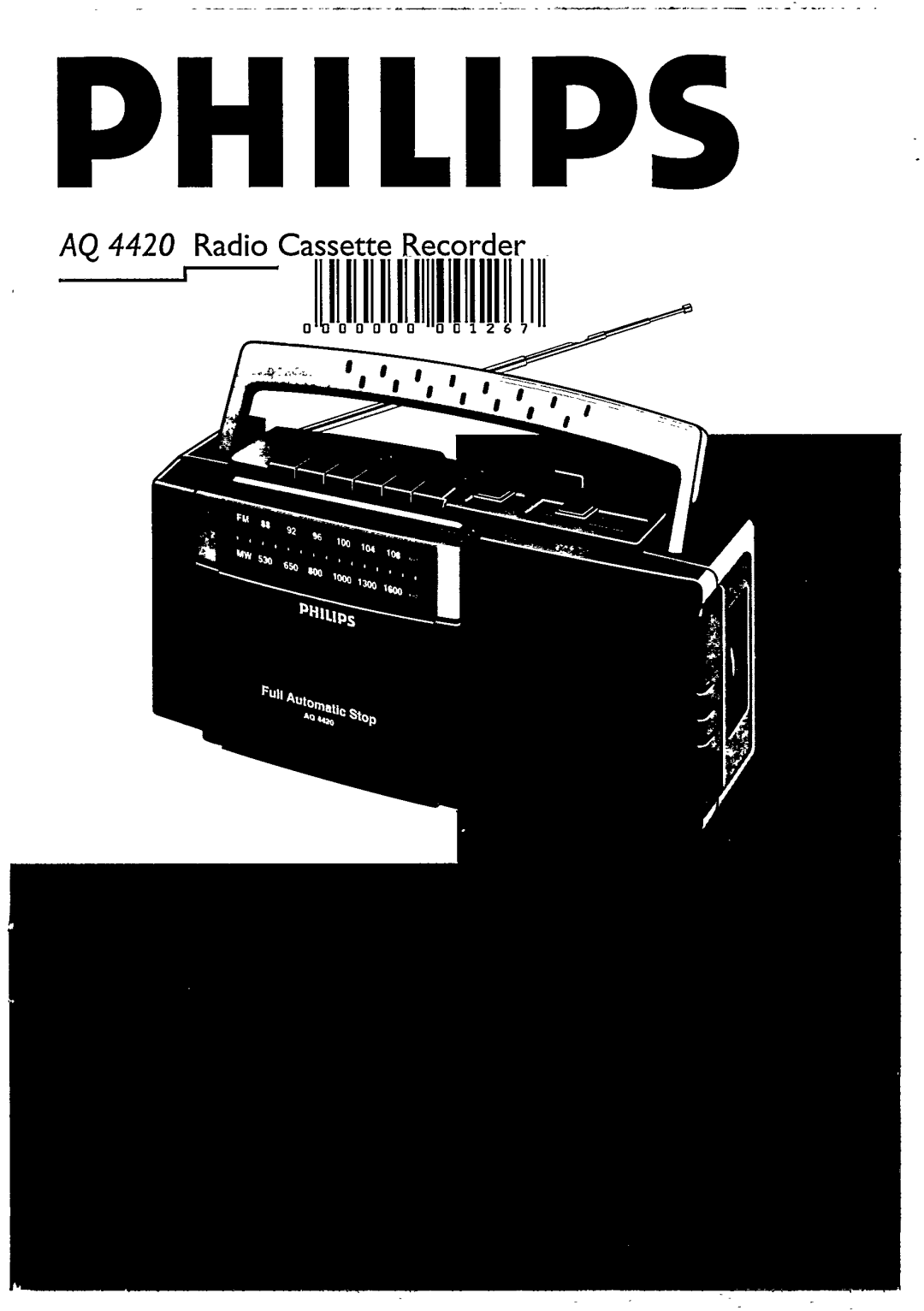 Philips AQ 4420 manual 