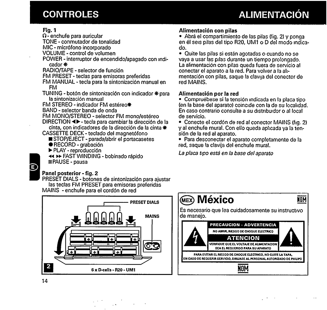 Philips AQ 5414 manual 