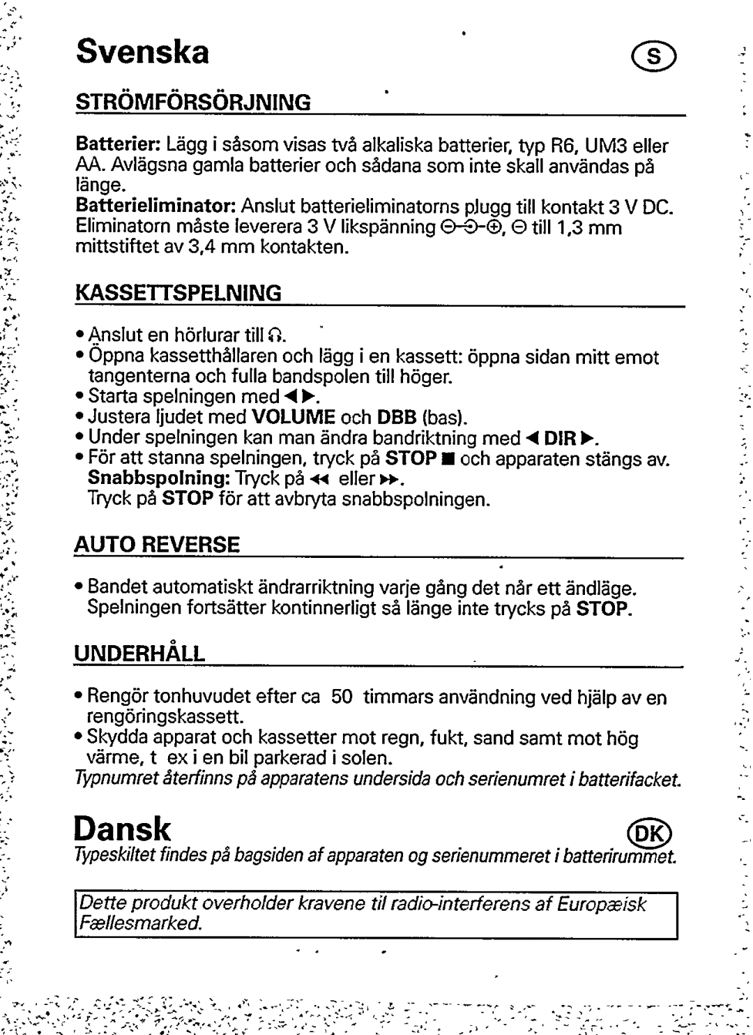 Philips AQ 6422/00 manual 