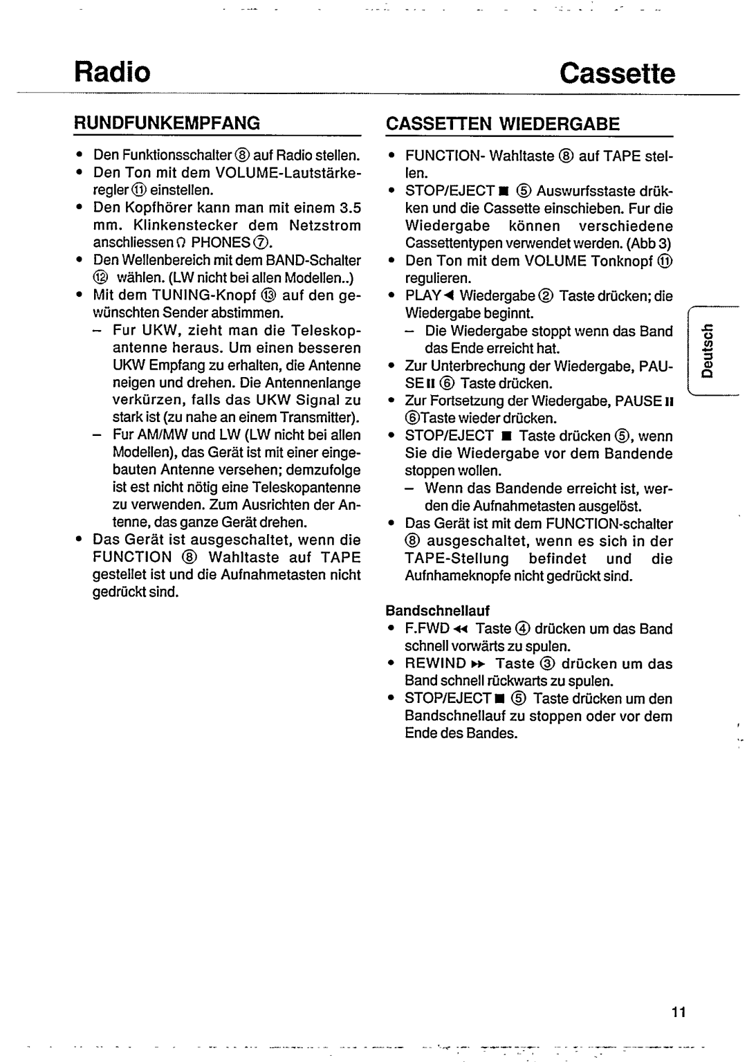 Philips AQ4010/05 manual 