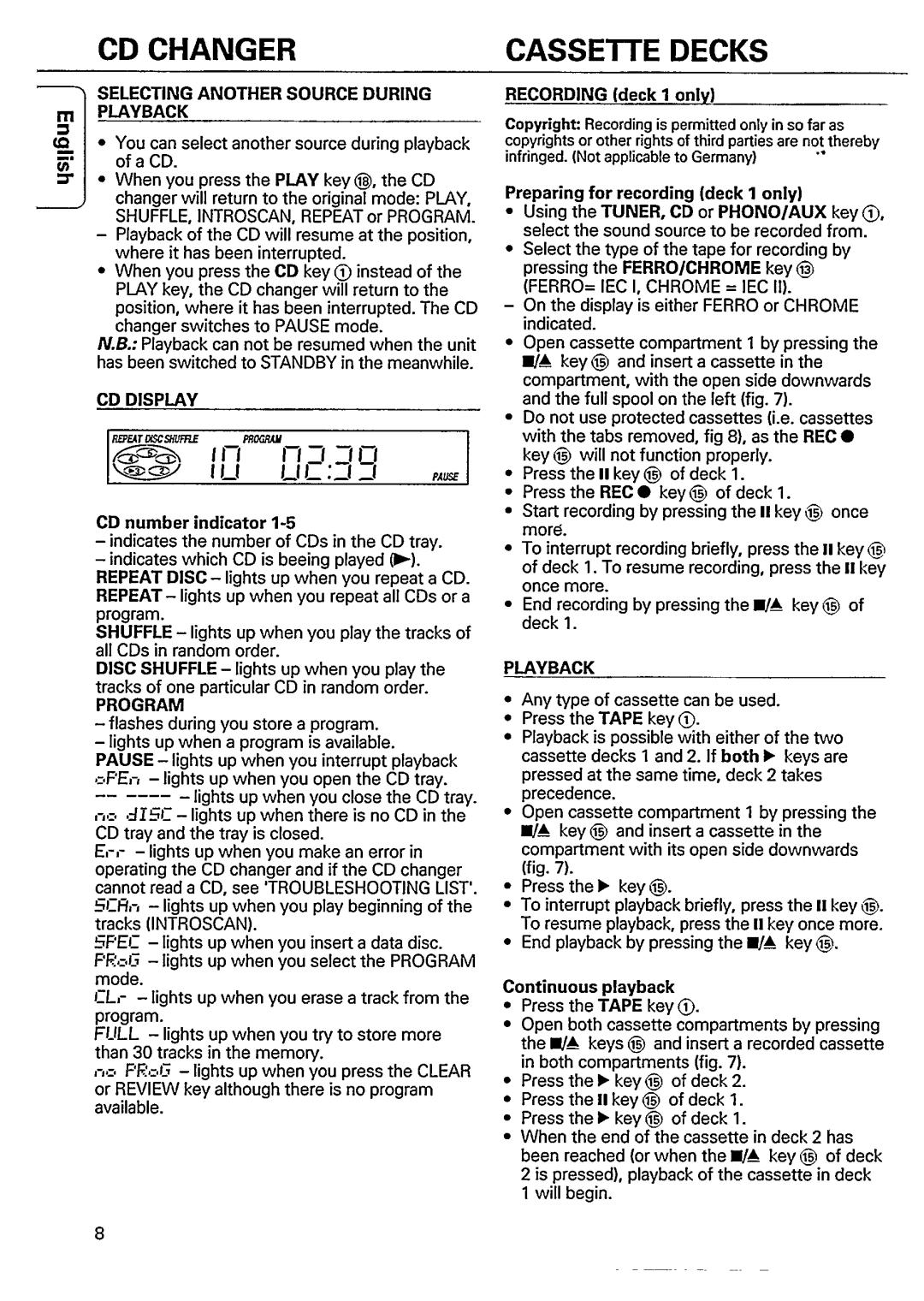 Philips AS 655, AS 650 manual 