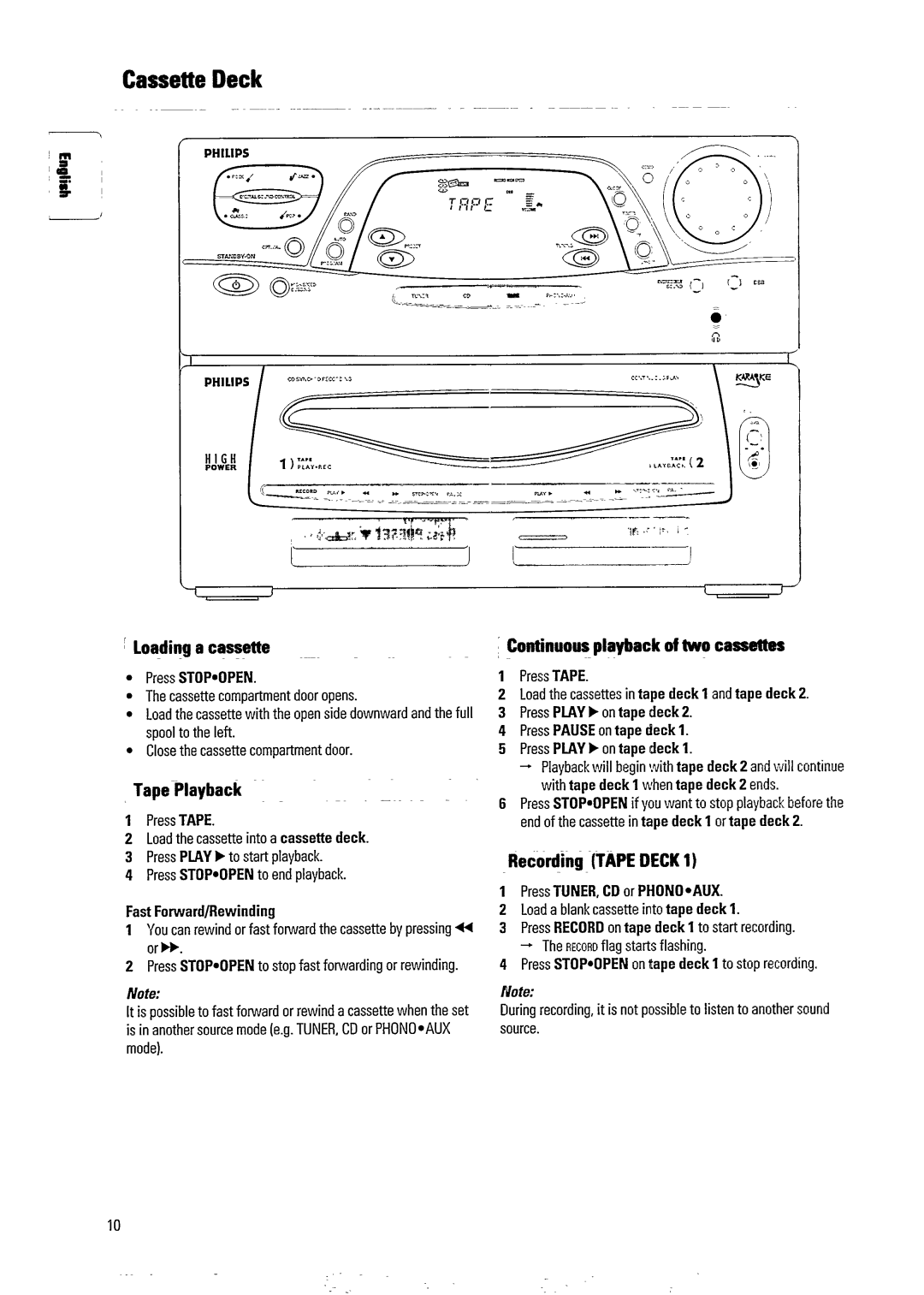 Philips AS765C manual 