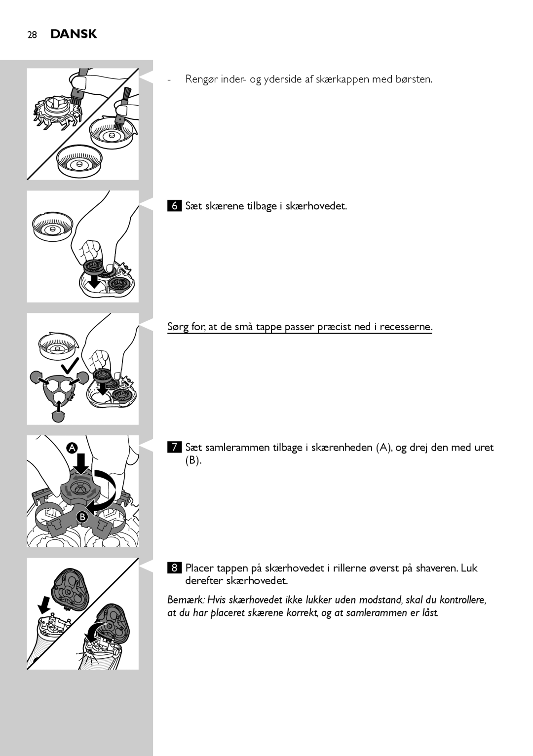 Philips AT891, AT941, AT890, AT940, AT894, AT751, AT753, AT896, AT897, AT811, AT790, AT899, AT756 user manual Dansk 