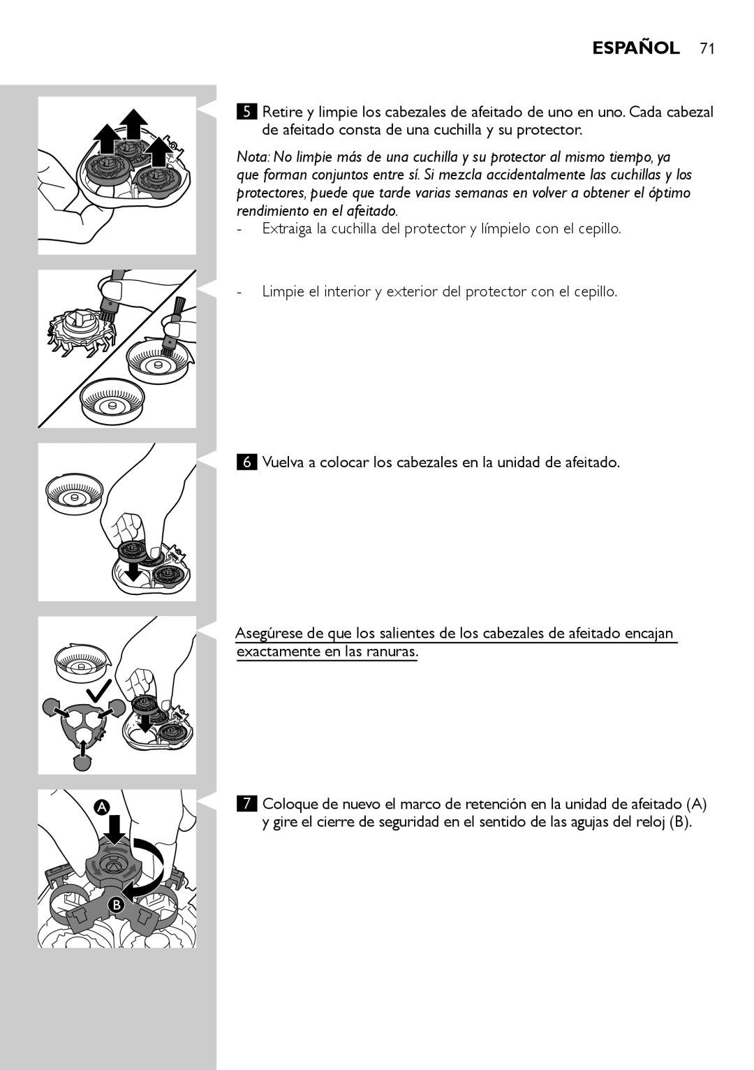 Philips AT753, AT941, AT890, AT891, AT940, AT894, AT751, AT896, AT897, AT811, AT790, AT899, AT756 user manual Español 