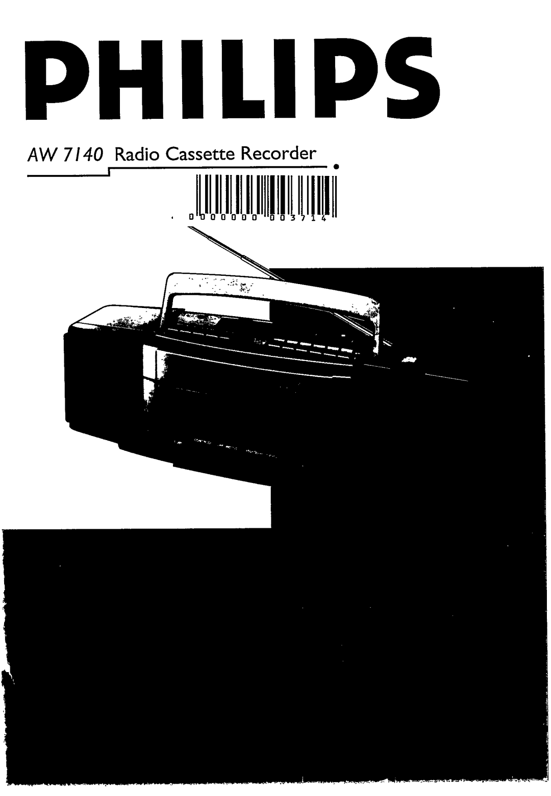 Philips AW 7140/05 manual 