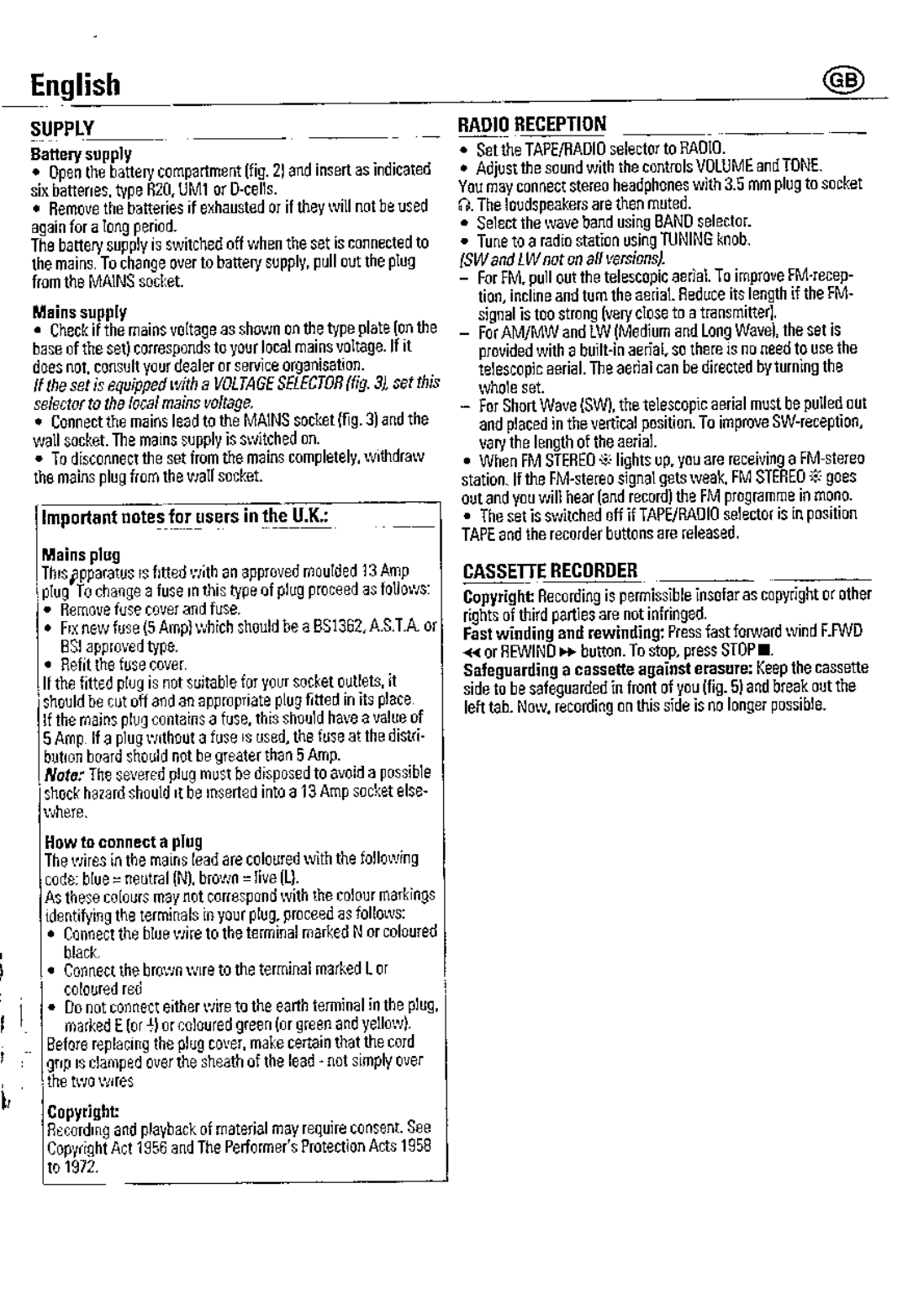 Philips AW 7140/05 manual 