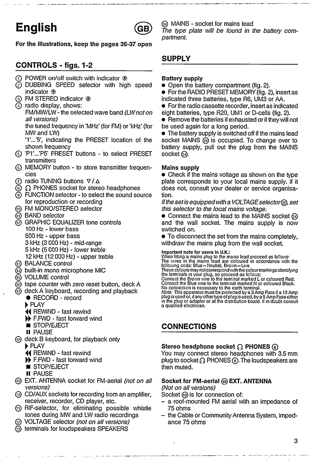 Philips AW 7890, AW 7892 manual 