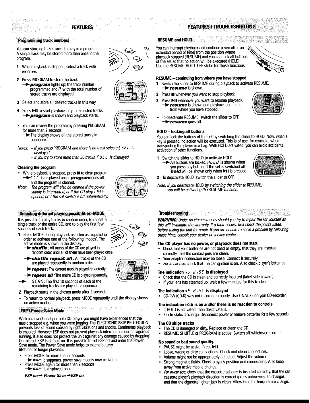 Philips AX3217/17B manual 