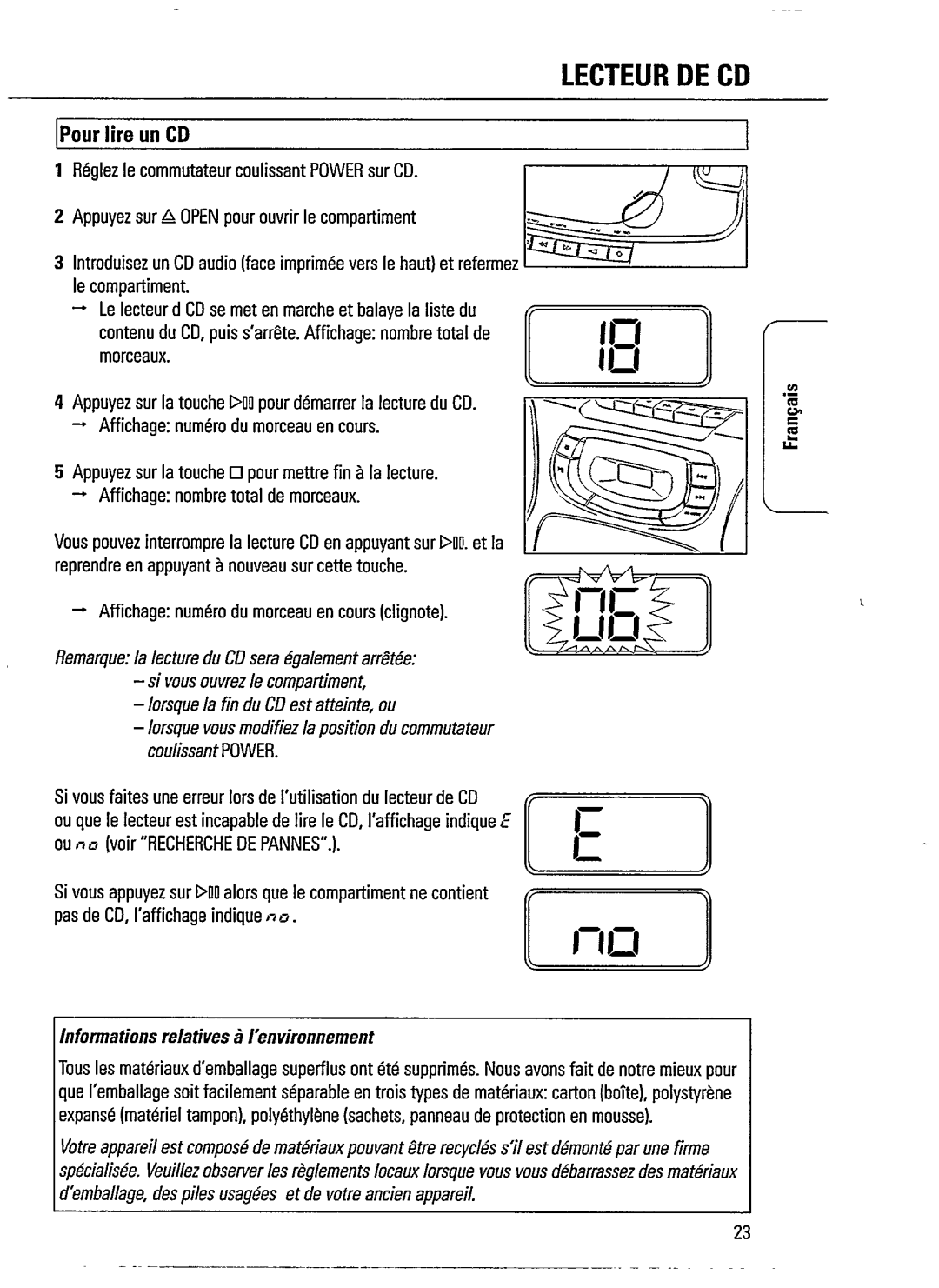 Philips AZ 1009 - AZ 1010 manual 