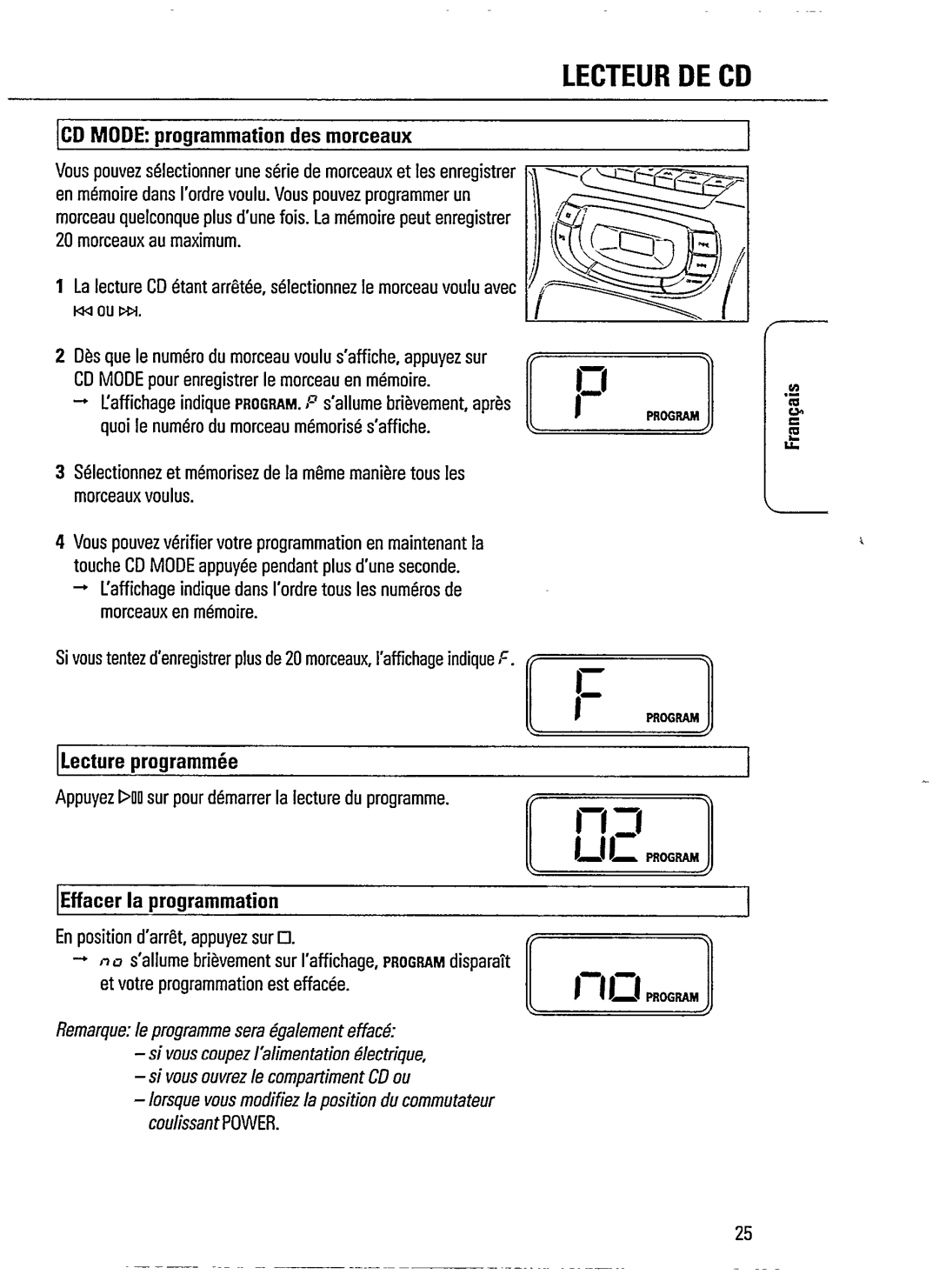 Philips AZ 1009 - AZ 1010 manual 