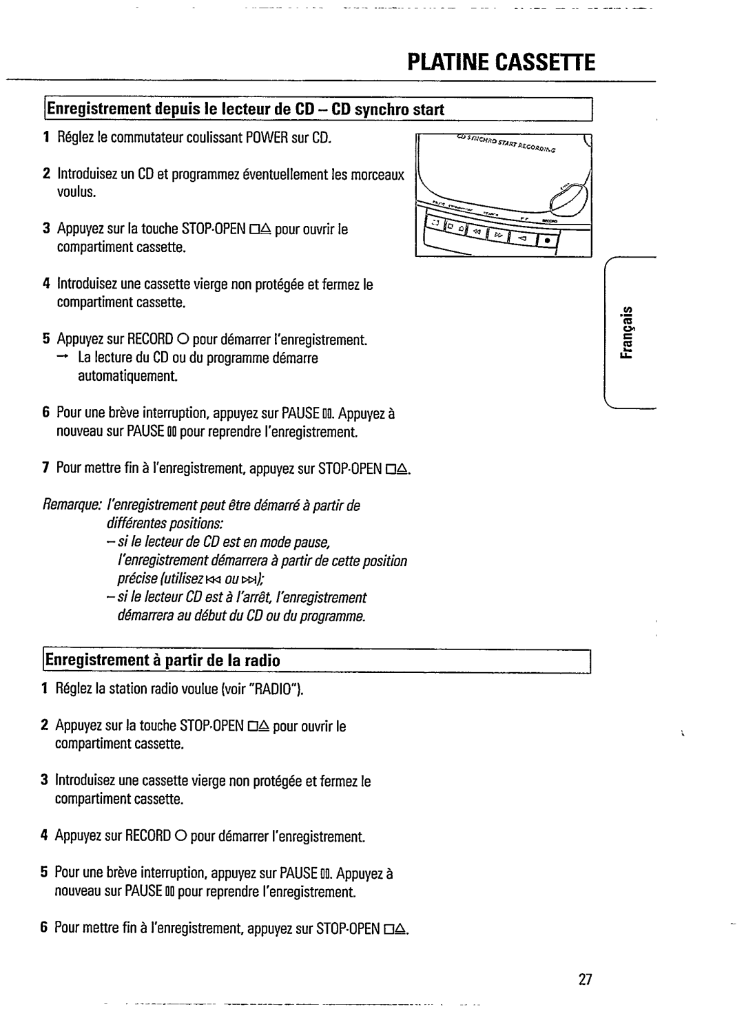 Philips AZ 1009 - AZ 1010 manual 