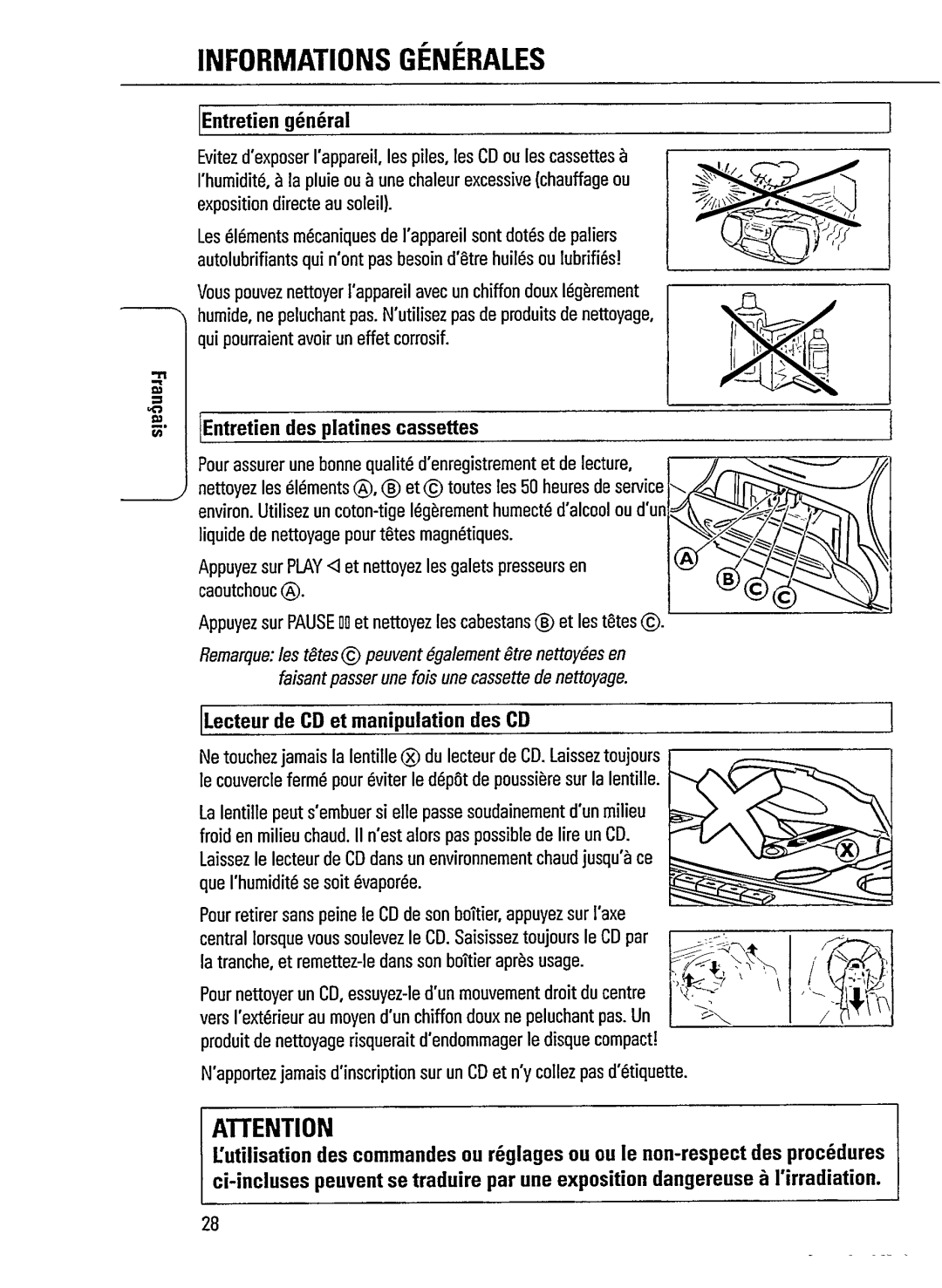 Philips AZ 1009 - AZ 1010 manual 