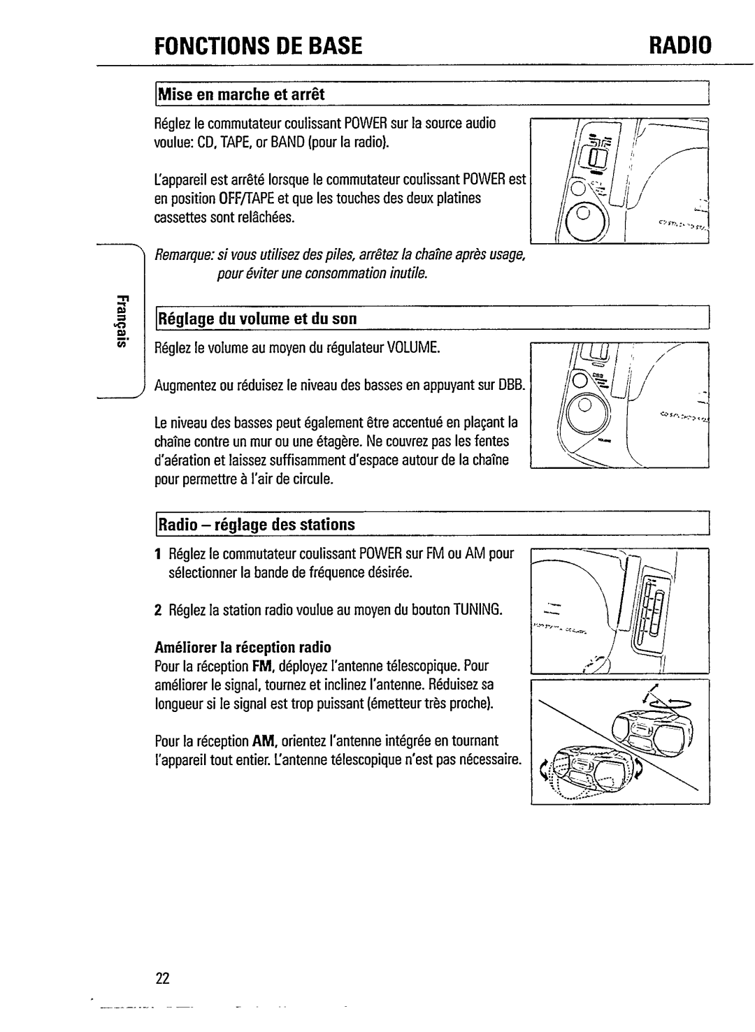 Philips AZ 1009 - AZ 1010 manual 