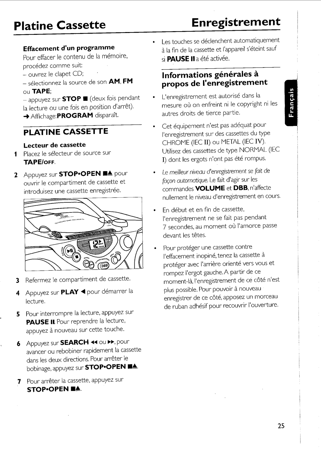 Philips AZ 1011, AZ 1013, AZ 1012 manual 